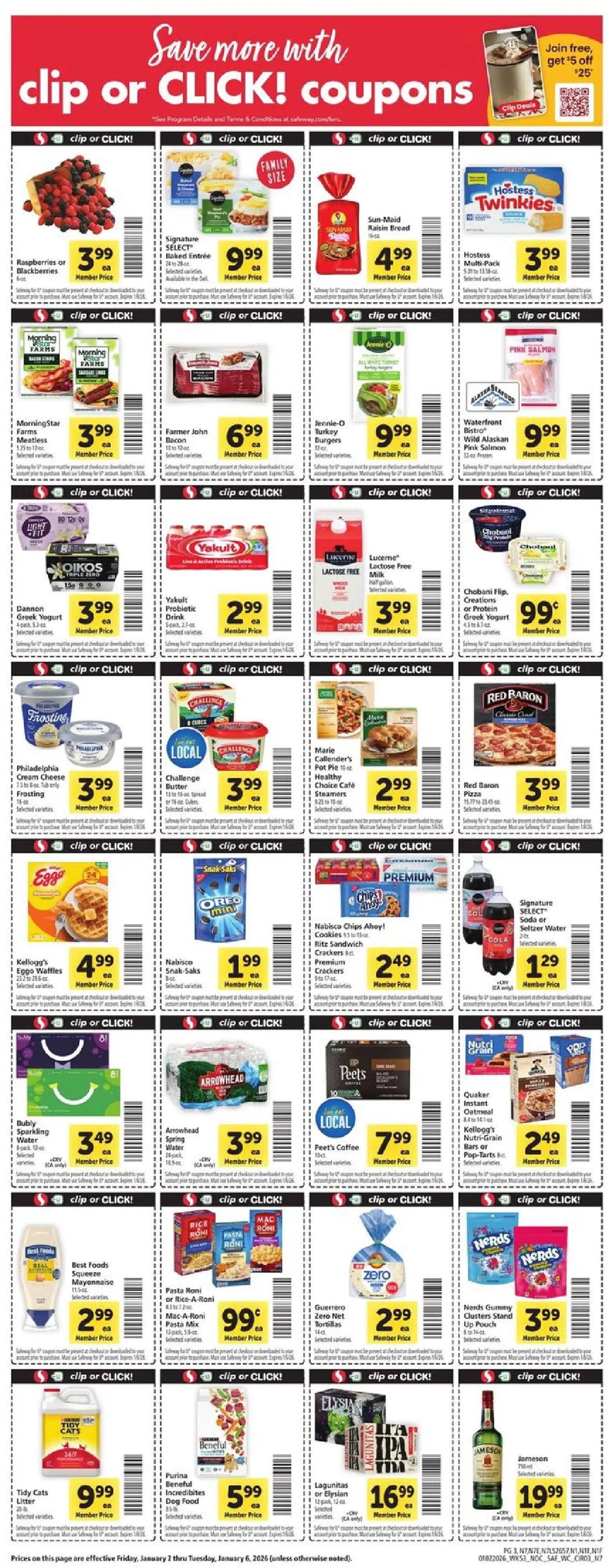 safeway - Safeway Weekly Ad - 01/02 - 01/06 2026 - page: 3