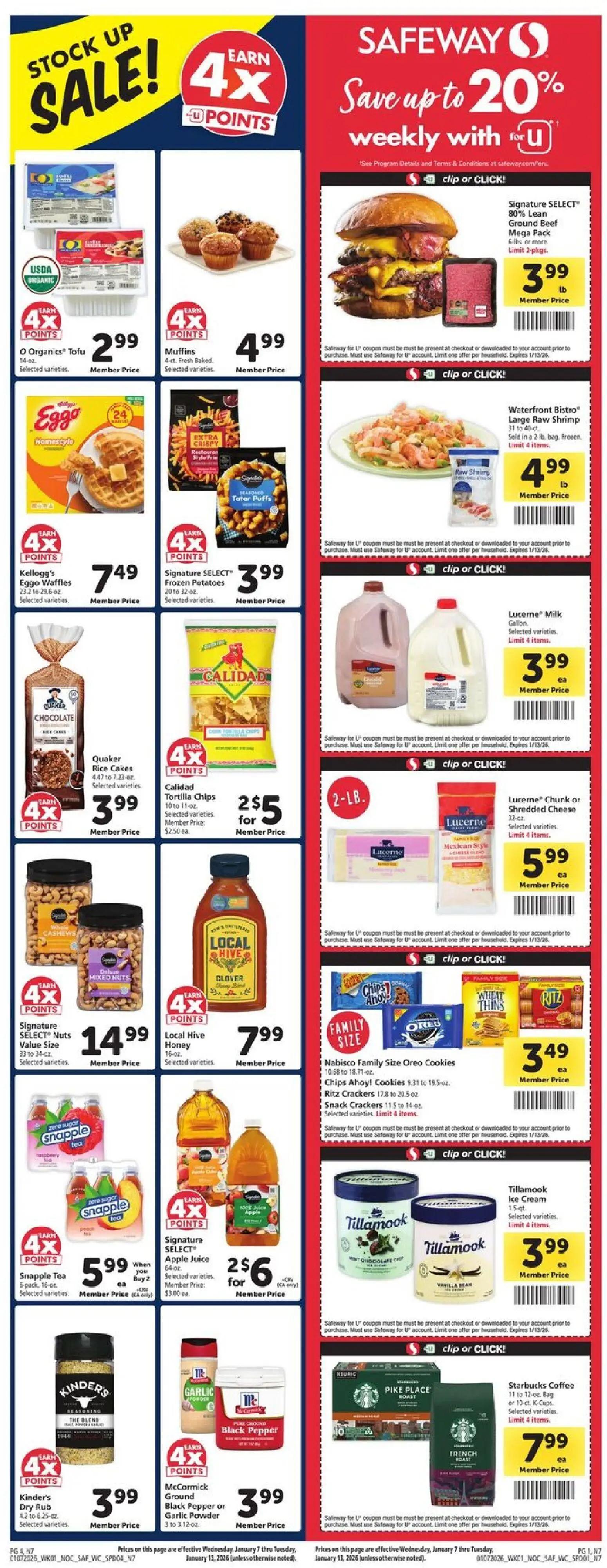 safeway - Safeway Weekly Ad - 01/07 - 01/13 2026