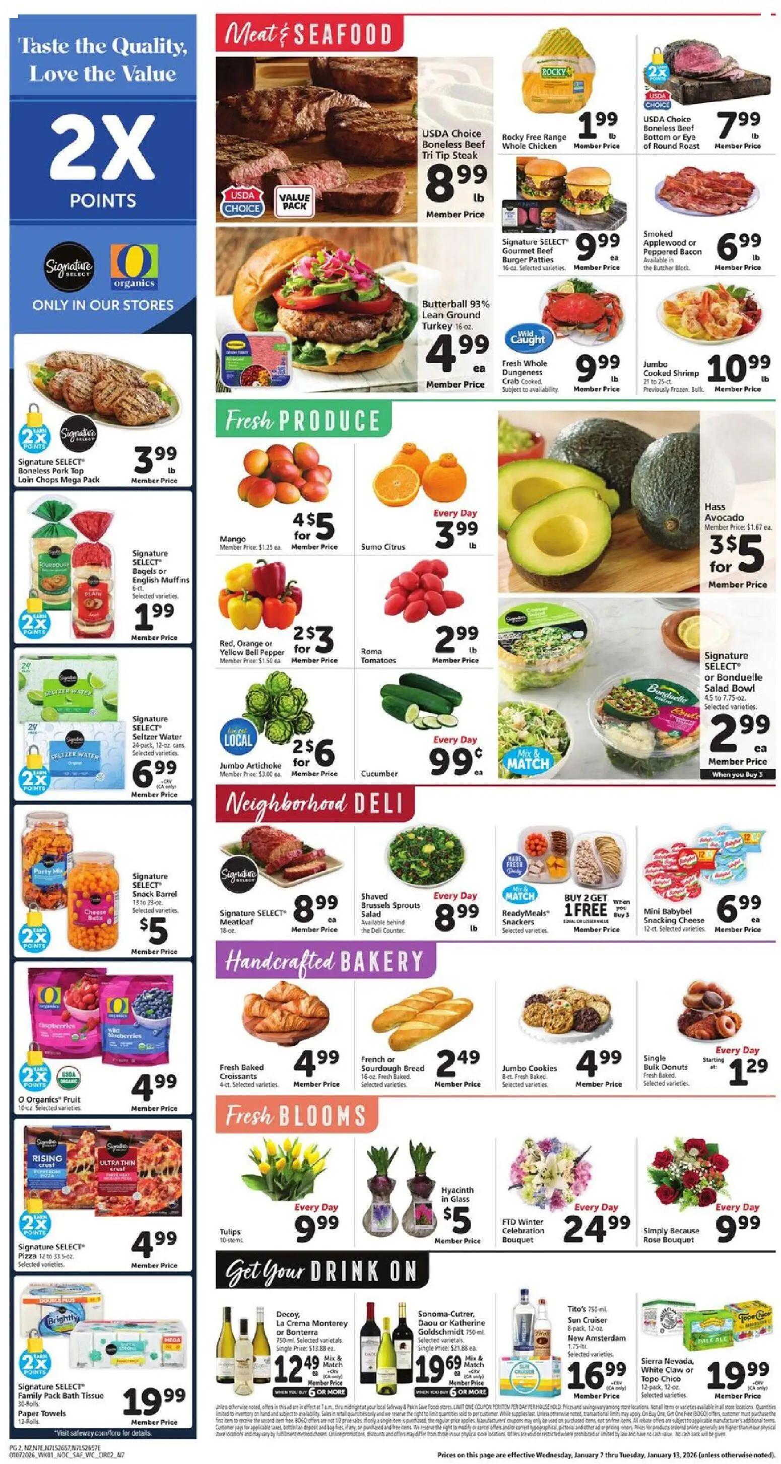 safeway - Safeway Weekly Ad - 01/07 - 01/13 2026 - page: 4