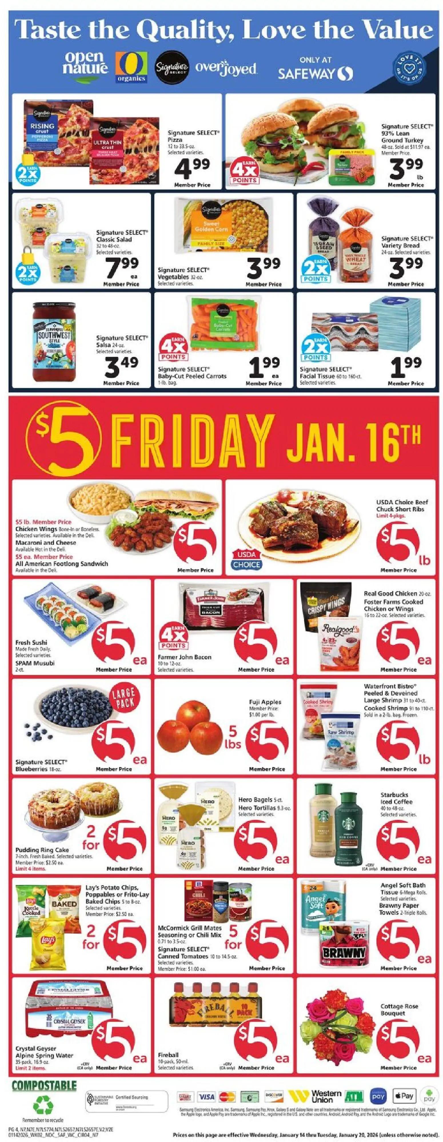 safeway - Safeway Weekly Ad - 01/14 - 01/20 2026 - page: 4