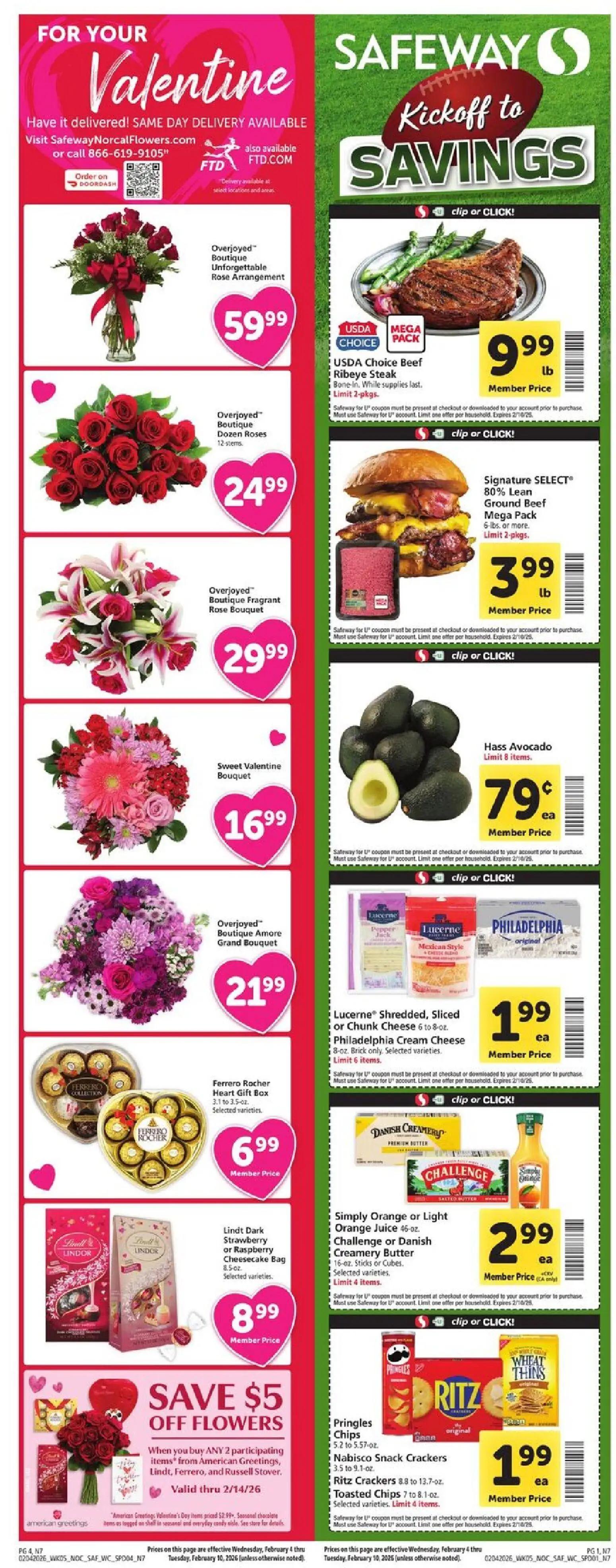 safeway - Safeway Weekly Ad - 02/04 - 02/10 2026