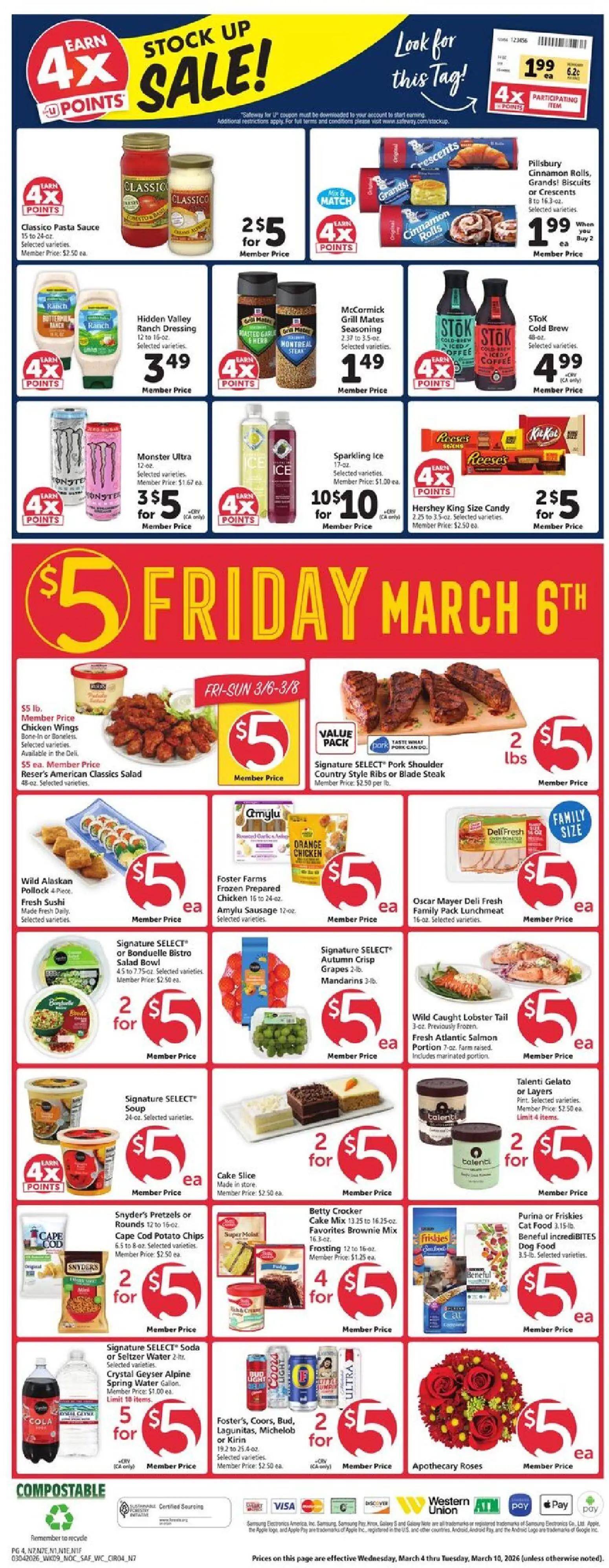safeway - Safeway Weekly Ad - 03/04 - 03/10 2026 - page: 4