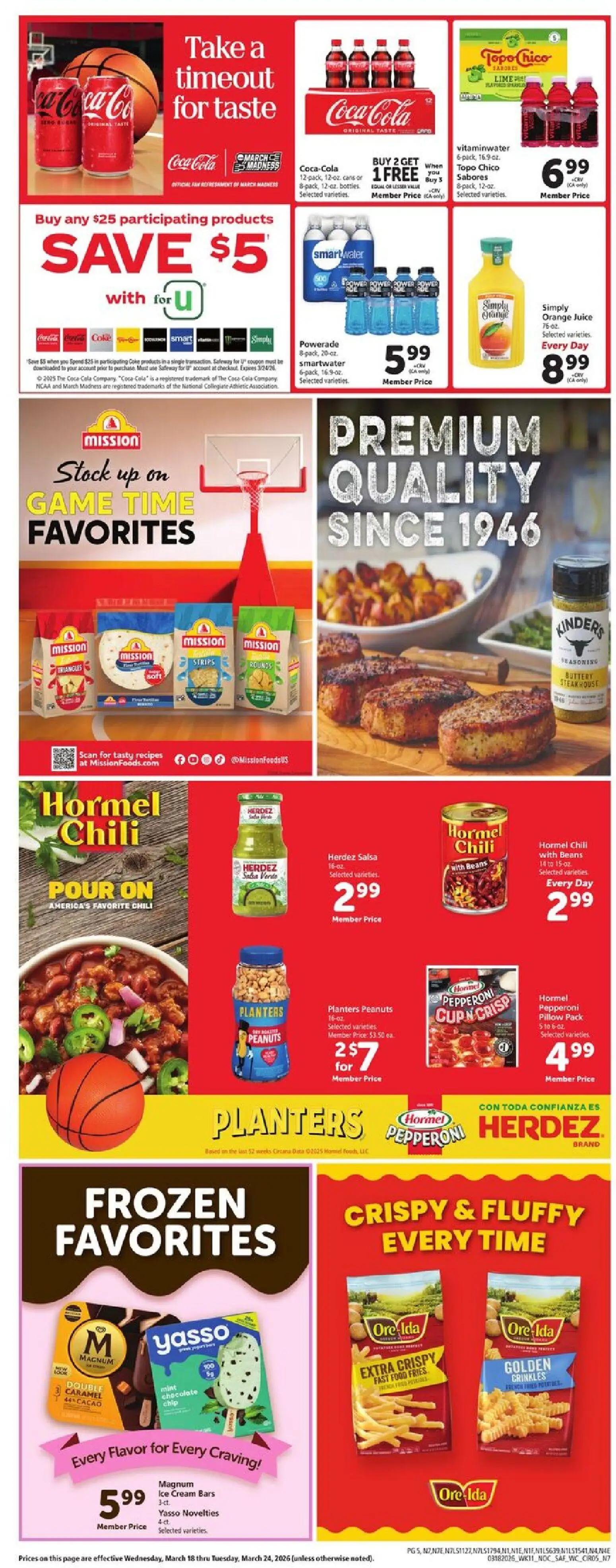 safeway - Safeway Weekly Ad - 03/18 - 03/24 2026 - page: 5