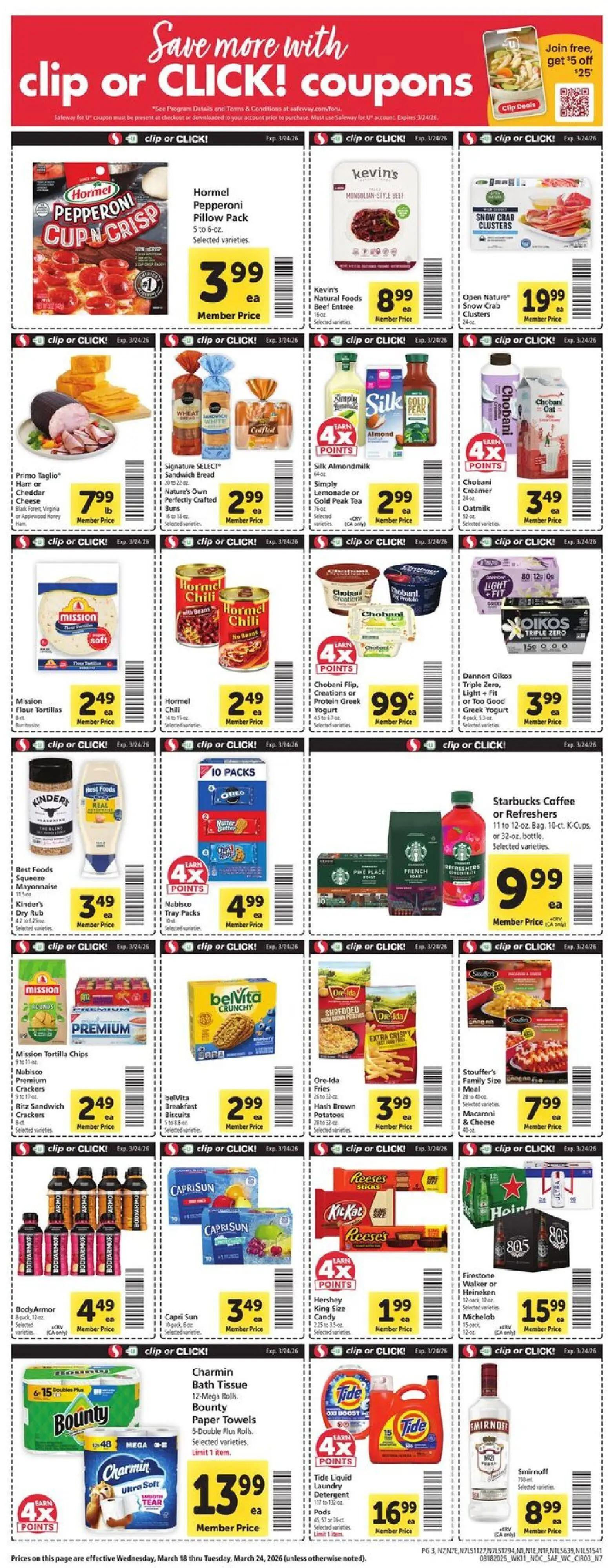 safeway - Safeway Weekly Ad - 03/18 - 03/24 2026 - page: 3