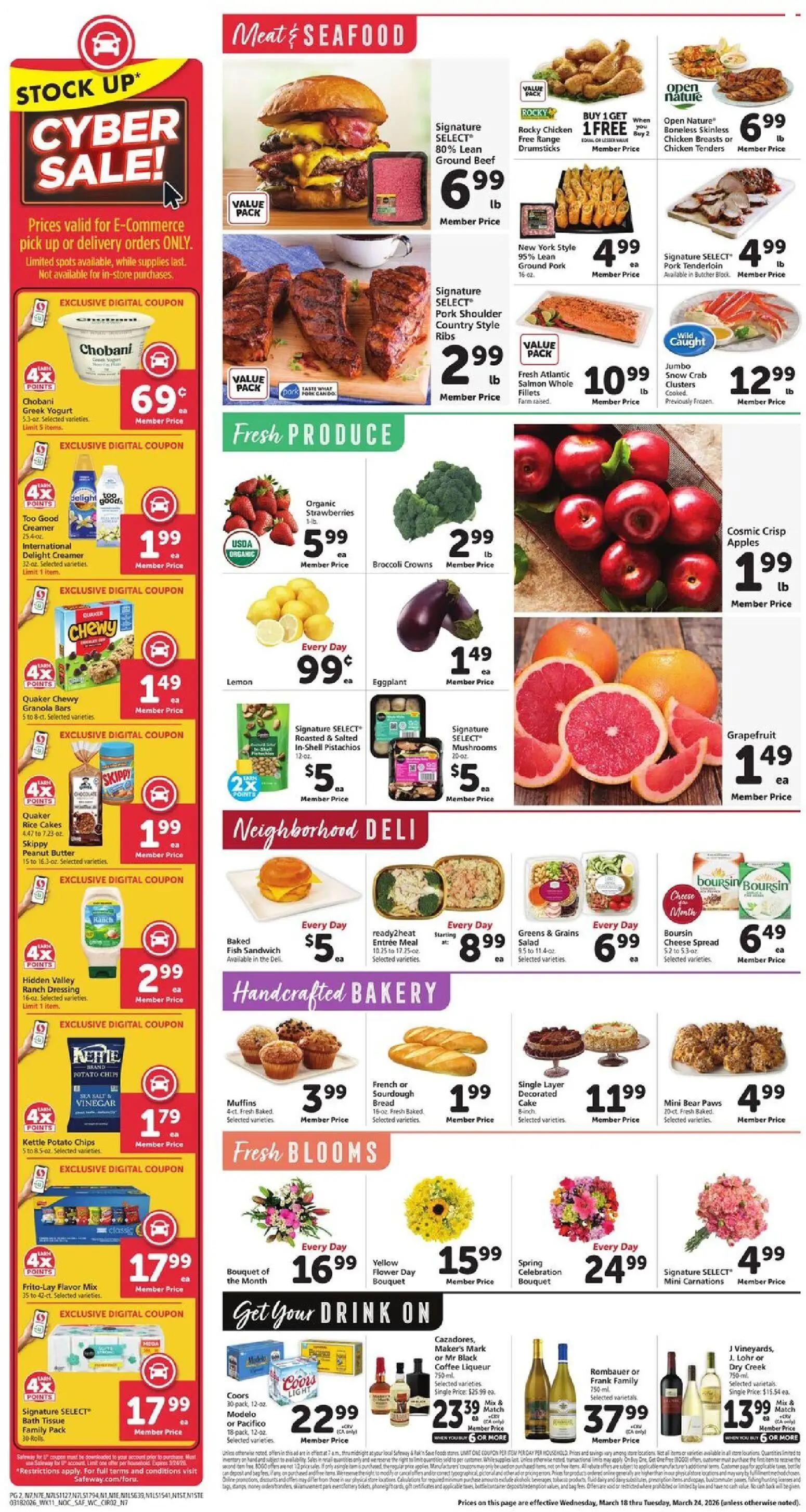 safeway - Safeway Weekly Ad - 03/18 - 03/24 2026 - page: 2