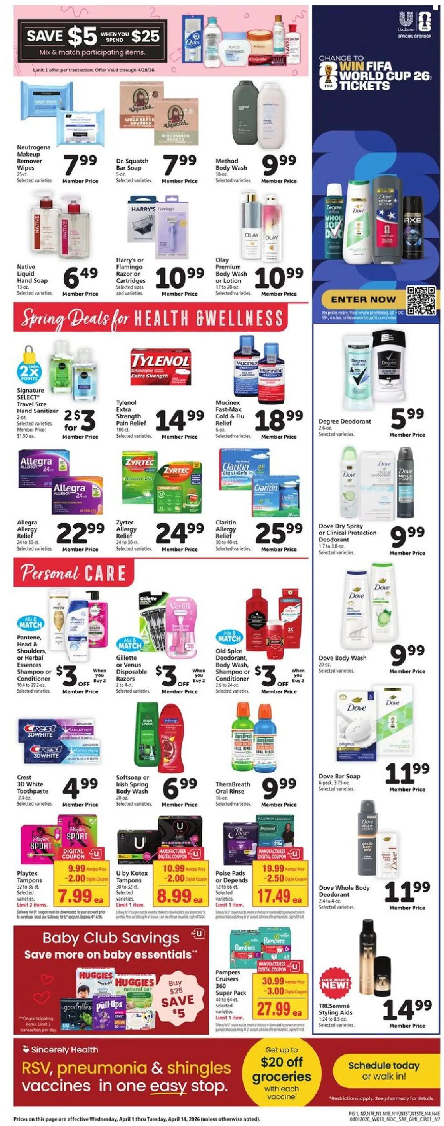 safeway - Safeway Weekly Ad - 04/01 - 04/07 2026 - page: 12