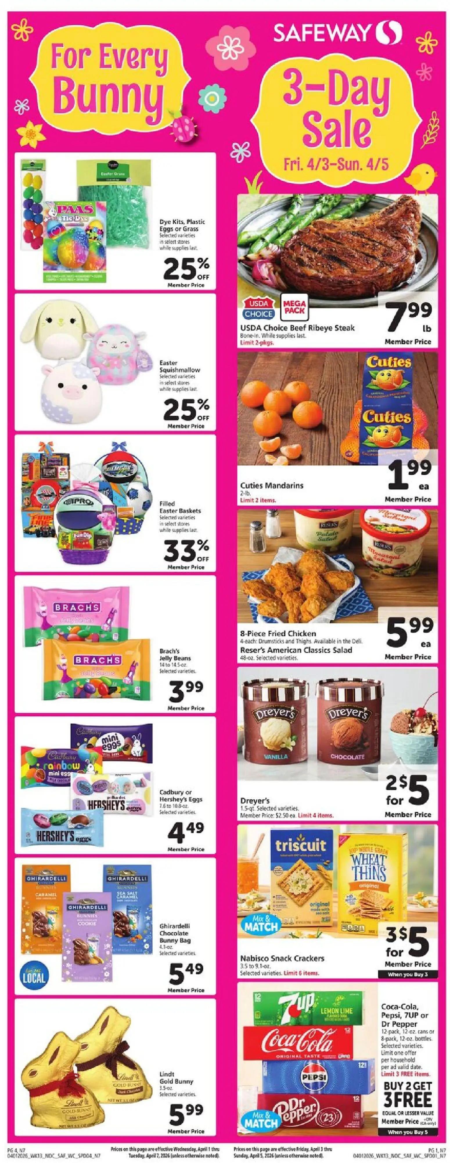 safeway - Safeway Weekly Ad - 04/01 - 04/07 2026