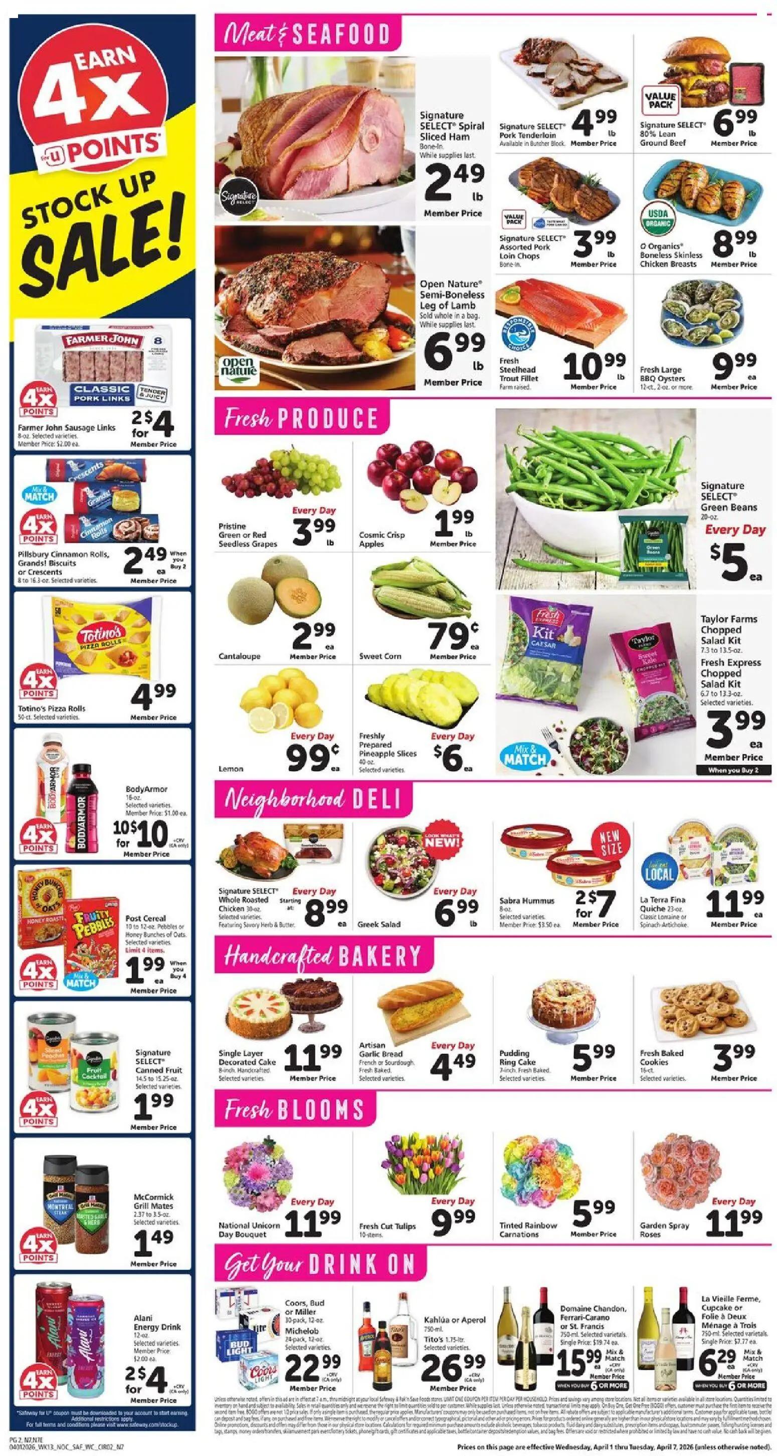 safeway - Safeway Weekly Ad - 04/01 - 04/07 2026 - page: 4