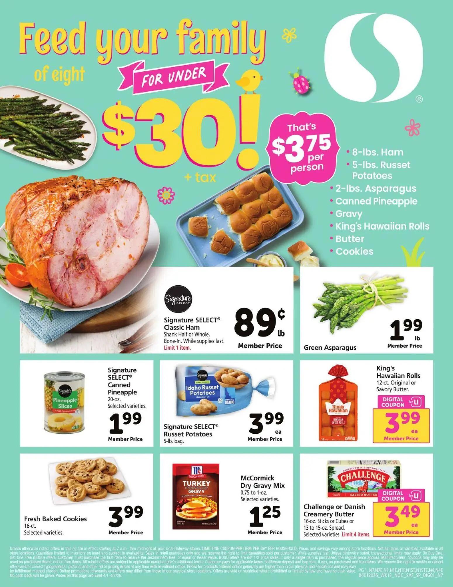 safeway - Safeway Ad - 04/01 - 04/07 2026