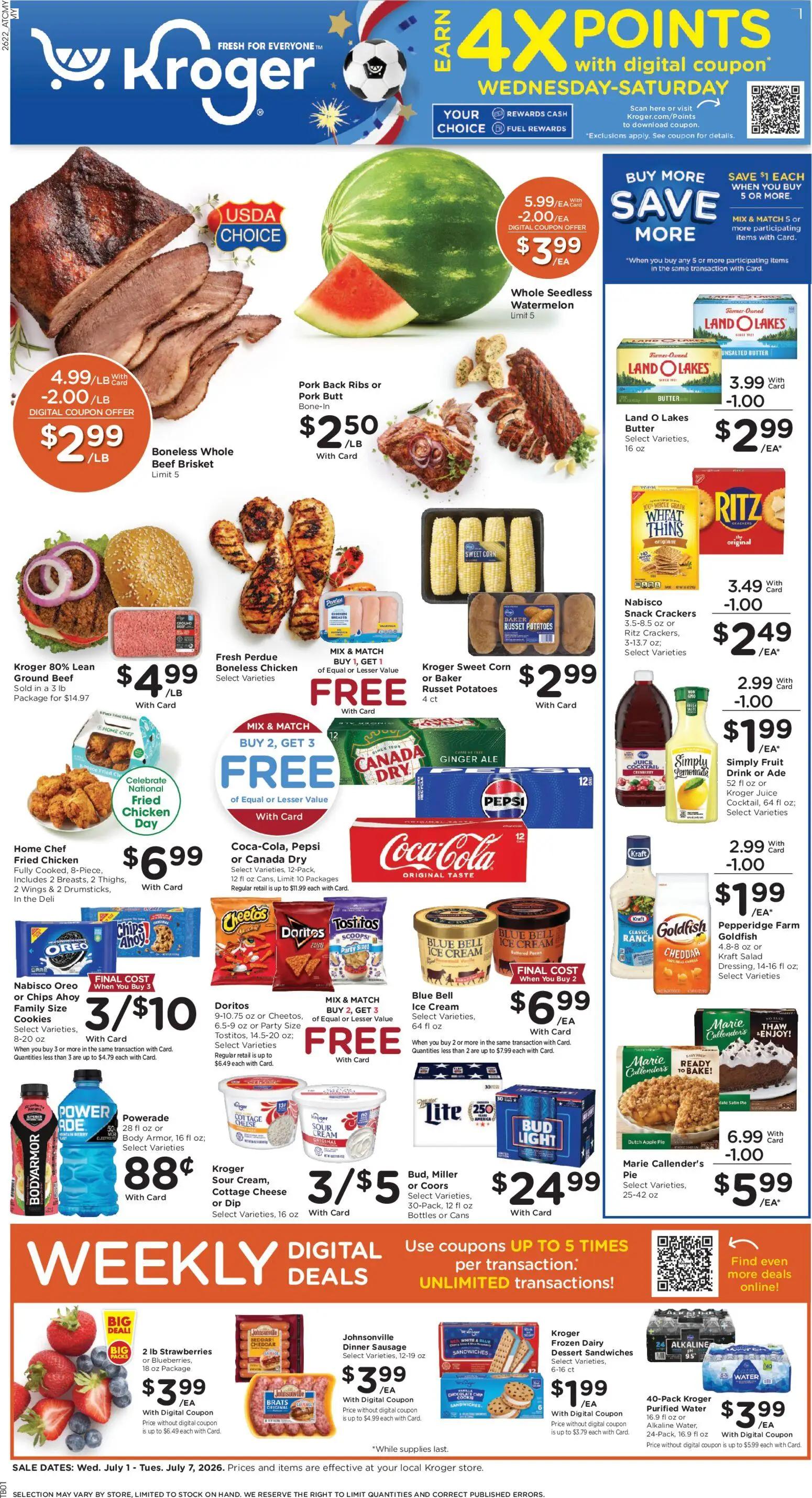 kroger - Kroger Weekly Ad - 07/01 - 07/07 2026