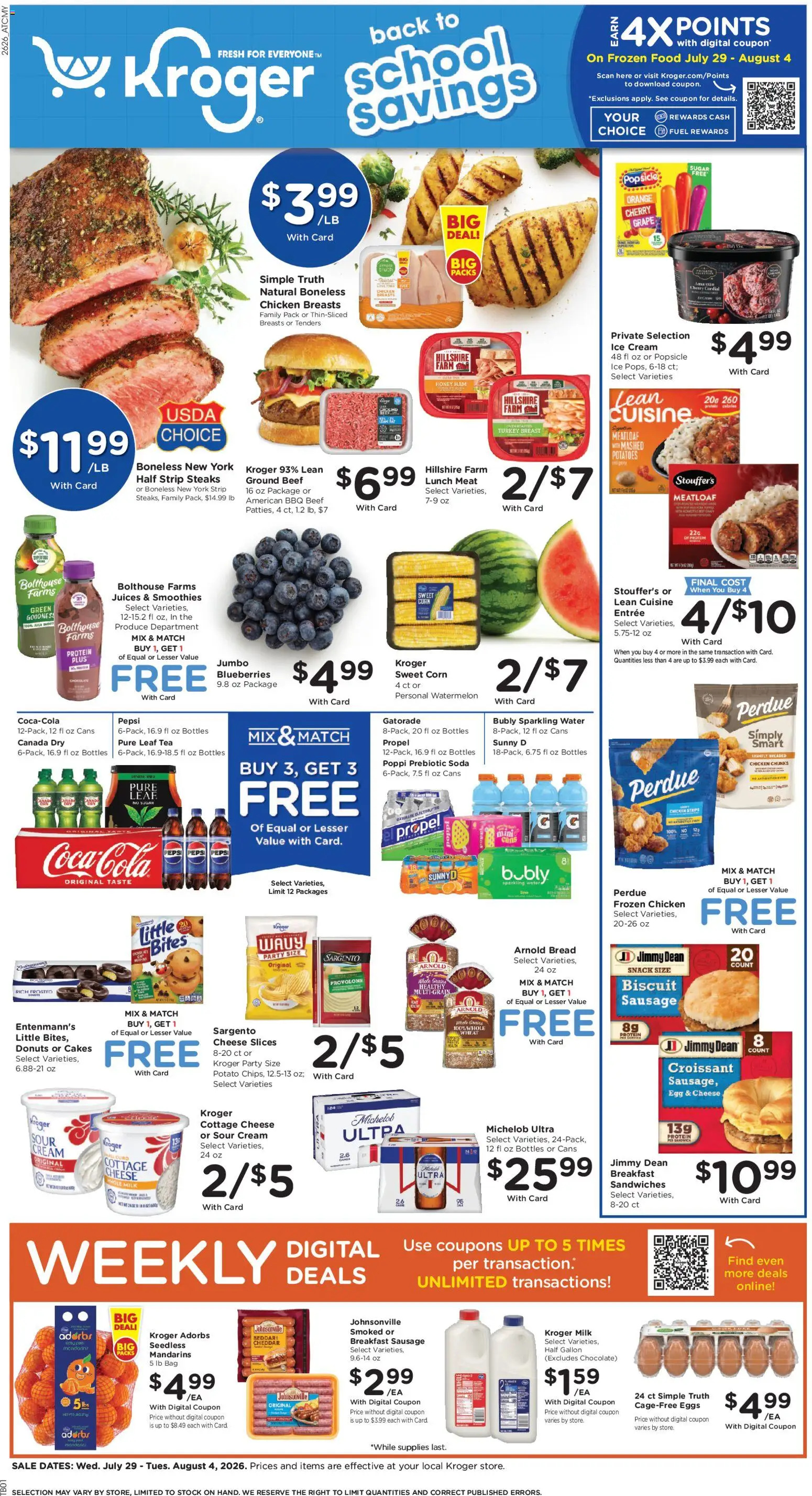 kroger - Kroger Weekly Ad - 07/29 - 08/04 2026
