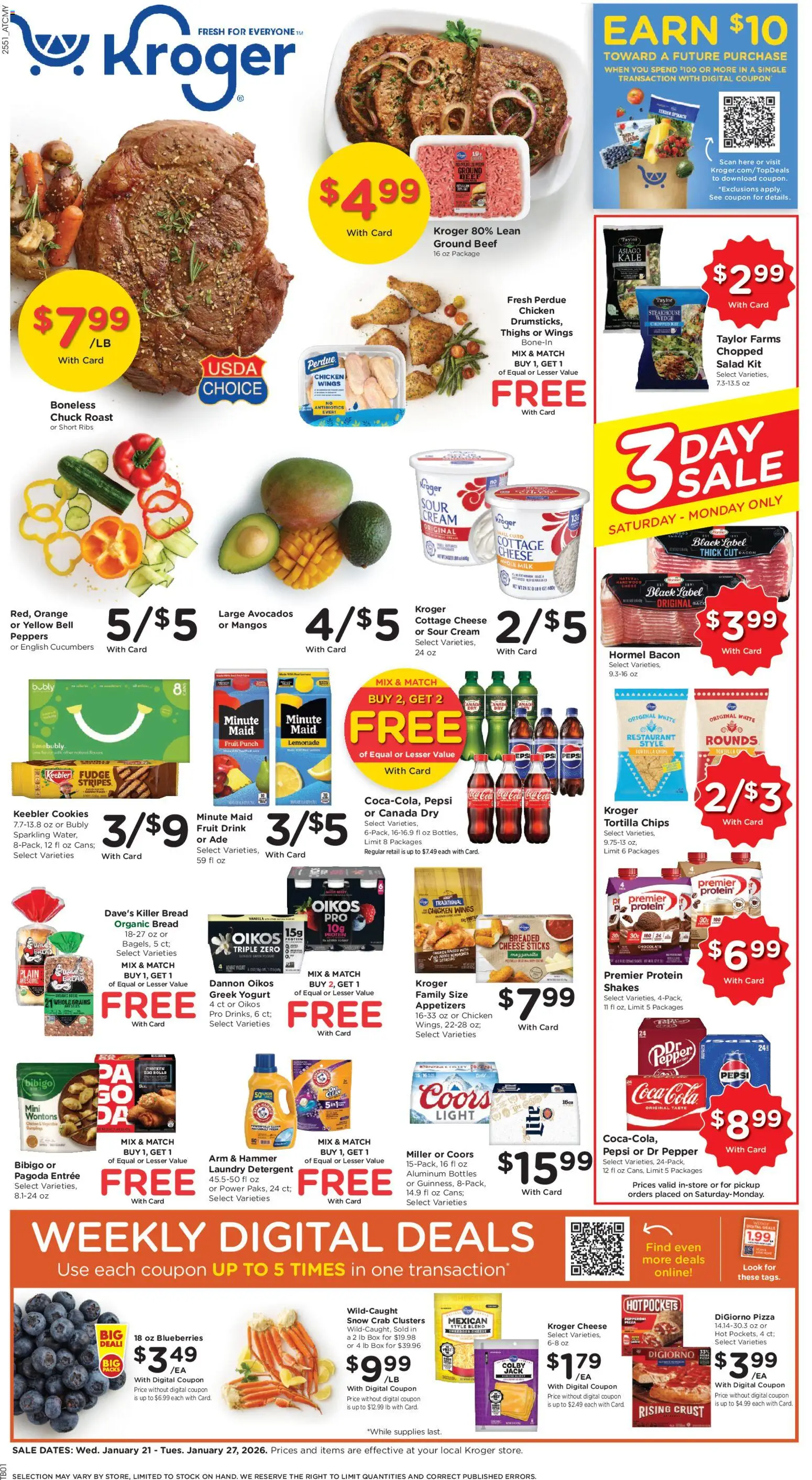 kroger - Kroger Weekly Ad - 01/21 - 01/27 2026