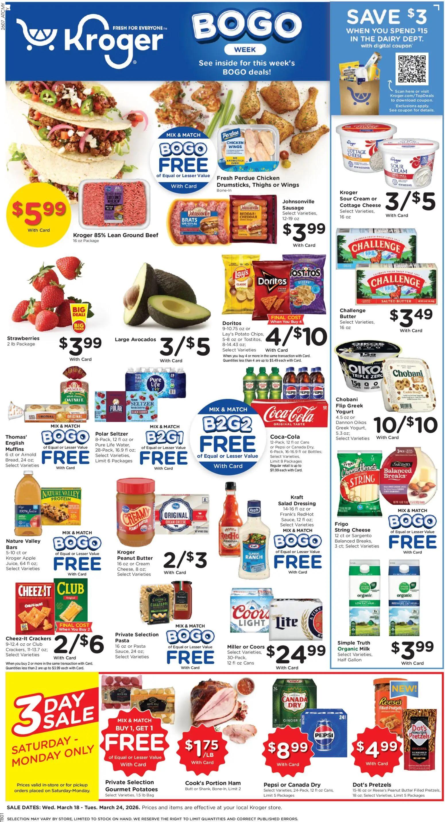 kroger - Kroger Weekly Ad - 03/18 - 03/24 2026