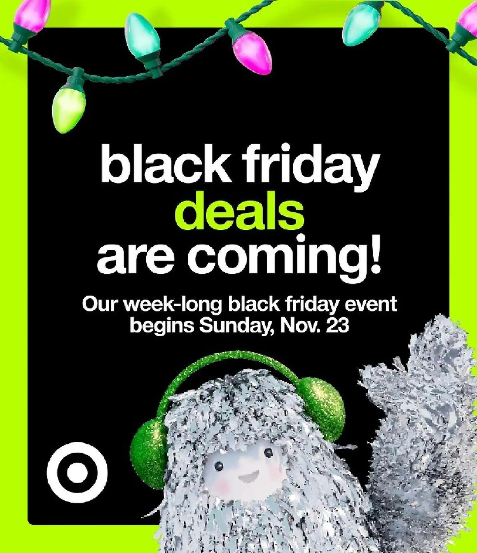 target - Weekly ads Target BLACK FRIDAY from 11/23/2025