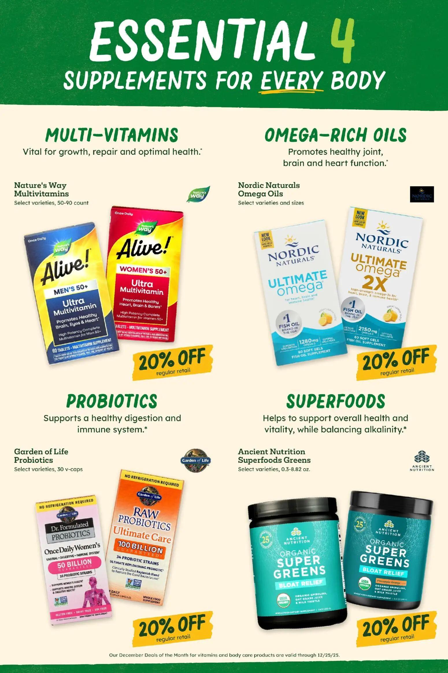 sprouts - Sprouts Monthly Ad - 12/03 - 12/31 2025 - page: 32