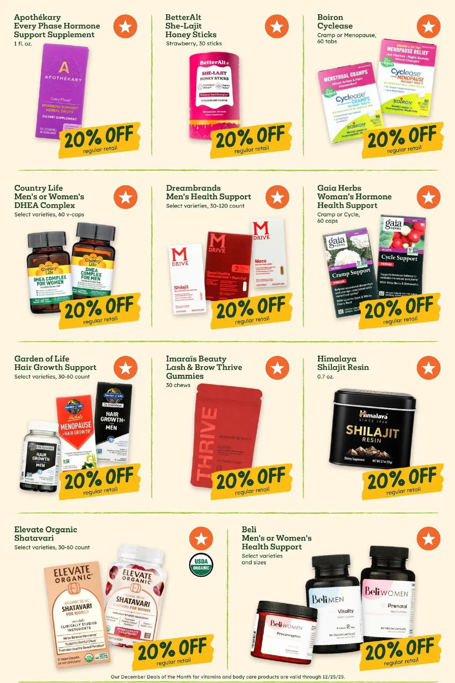 sprouts - Sprouts Monthly Ad - 12/03 - 12/31 2025 - page: 34