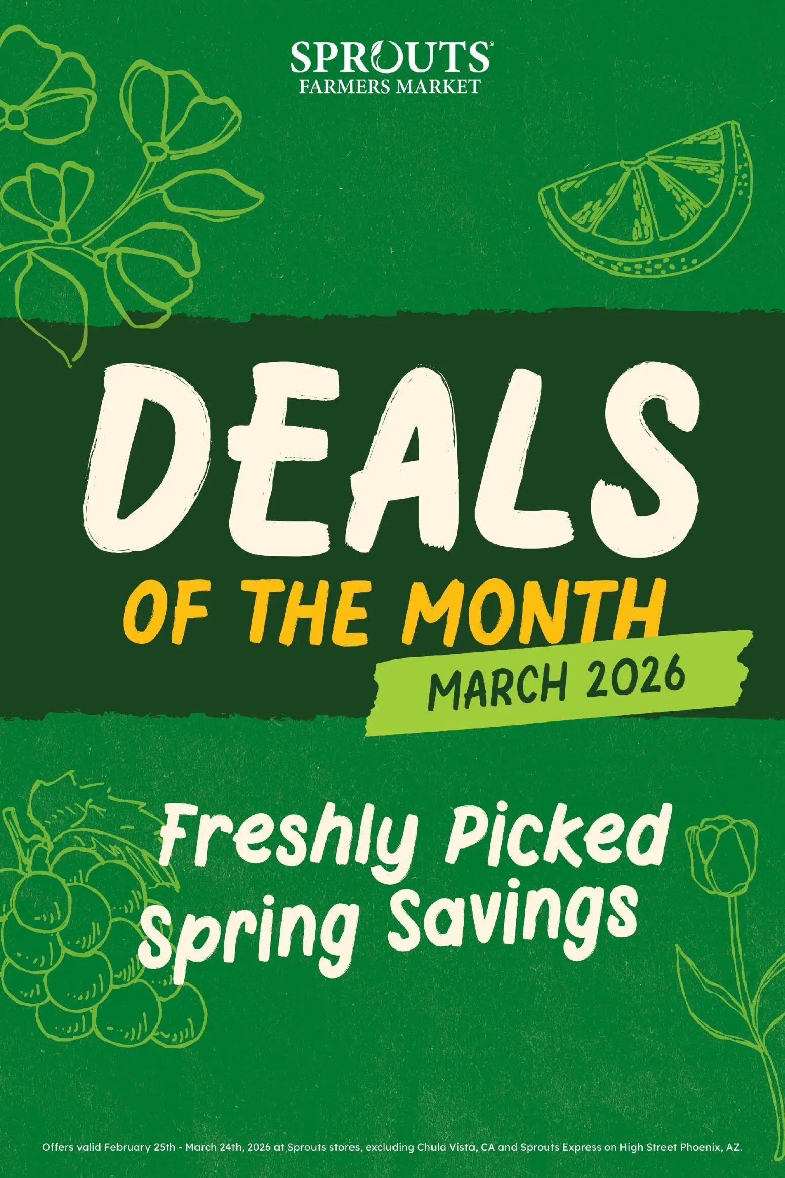 sprouts - Sprouts Monthly Ad - 02/25 - 03/25 2026