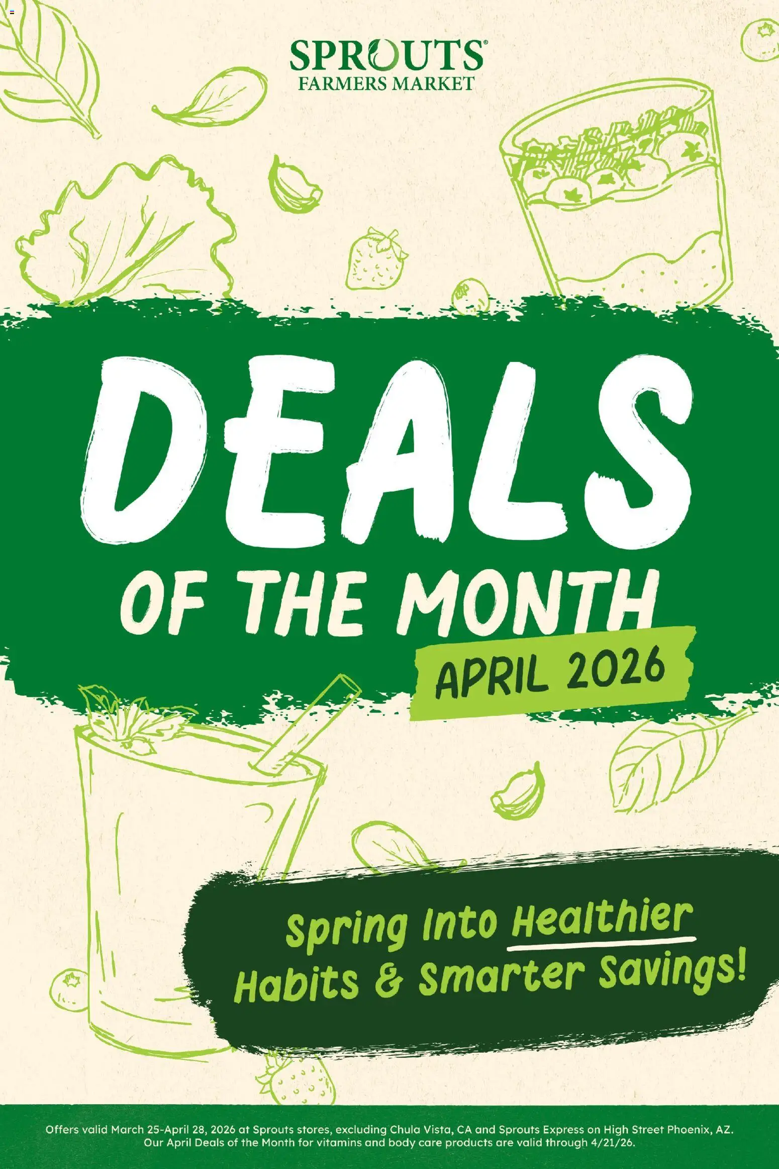 sprouts - Sprouts Monthly Ad - 03/25 - 04/22 2026