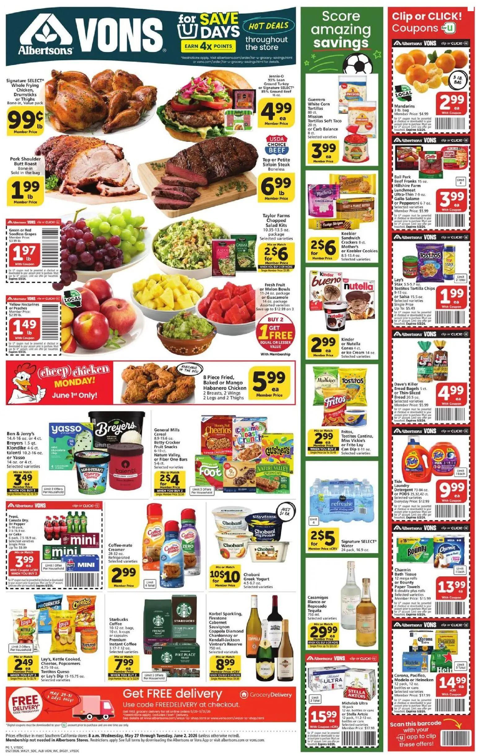 vons - Vons Weekly Ad - 05/27 - 06/02 2026