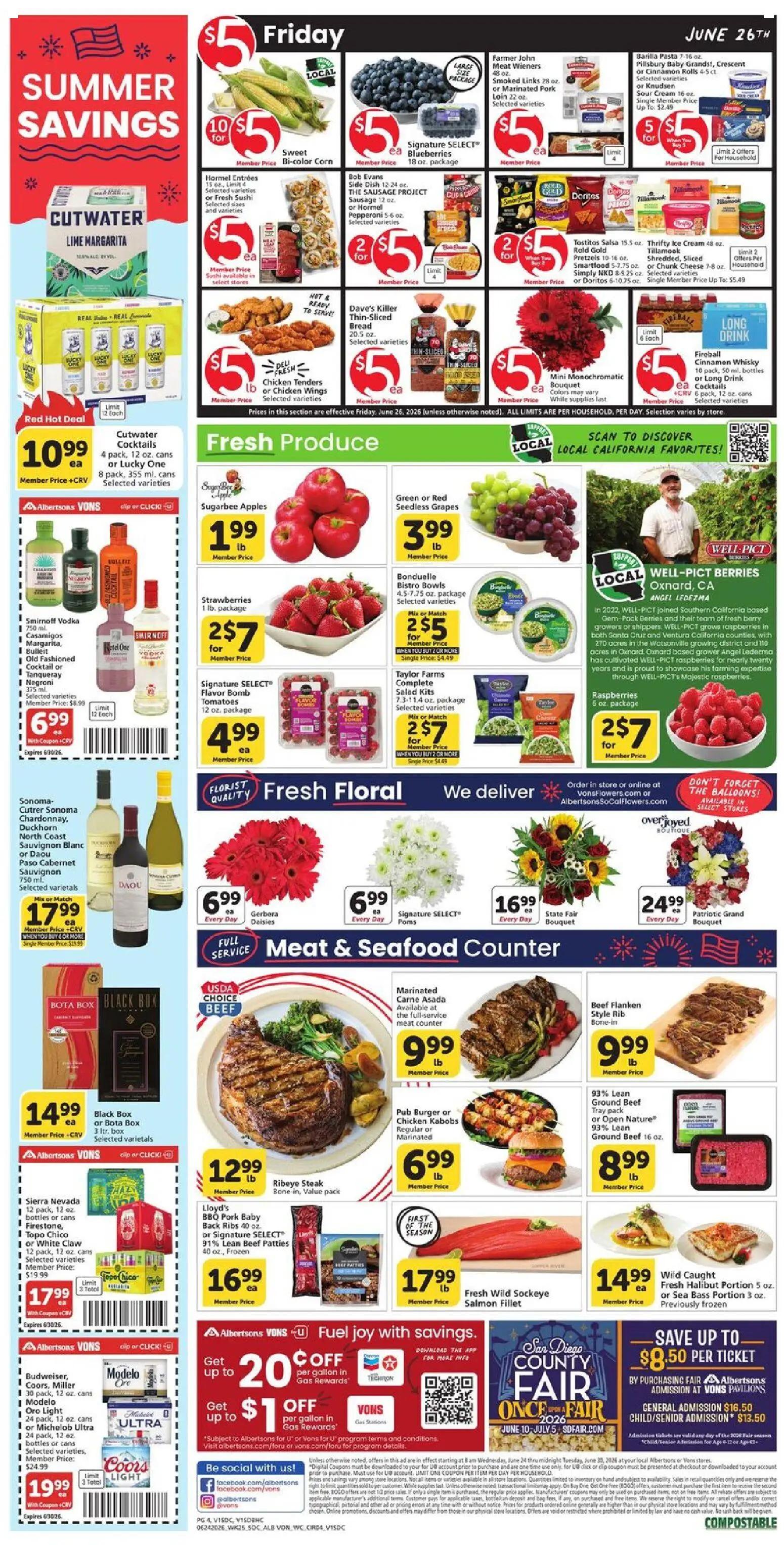 vons - Vons Weekly Ad - 06/24 - 06/30 2026 - page: 5