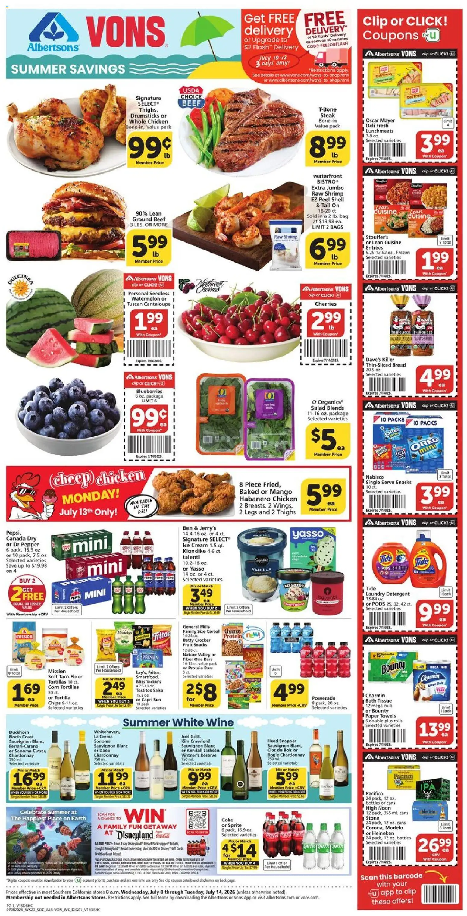 vons - Vons Weekly Ad - 07/08 - 07/14 2026