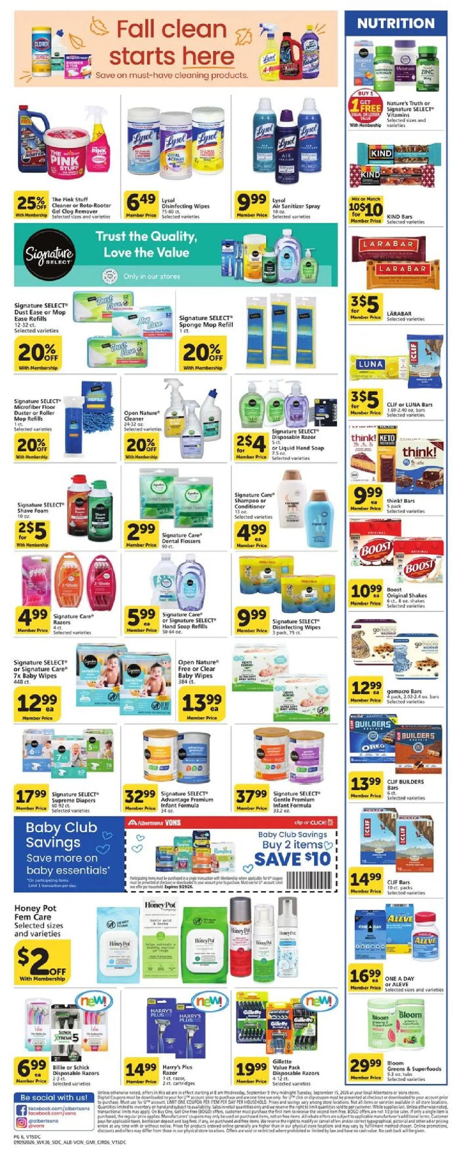 vons - Vons Weekly Ad - 09/09 - 09/15 2026 - page: 5