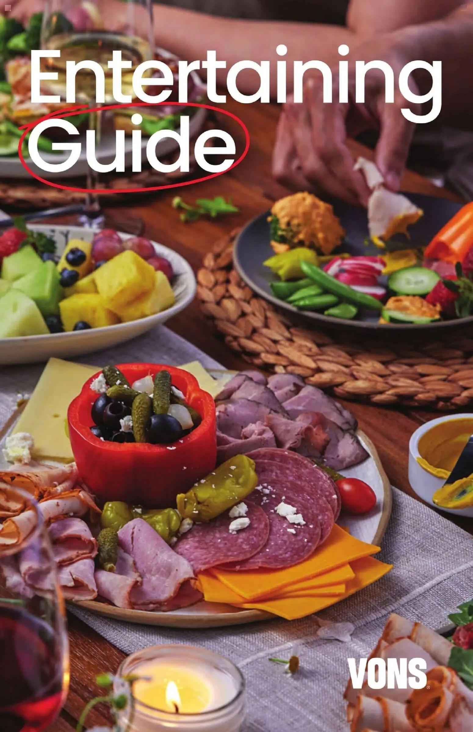 vons - Vons Entertaining Guide - 10/01 - 11/01 2026 - page: 1