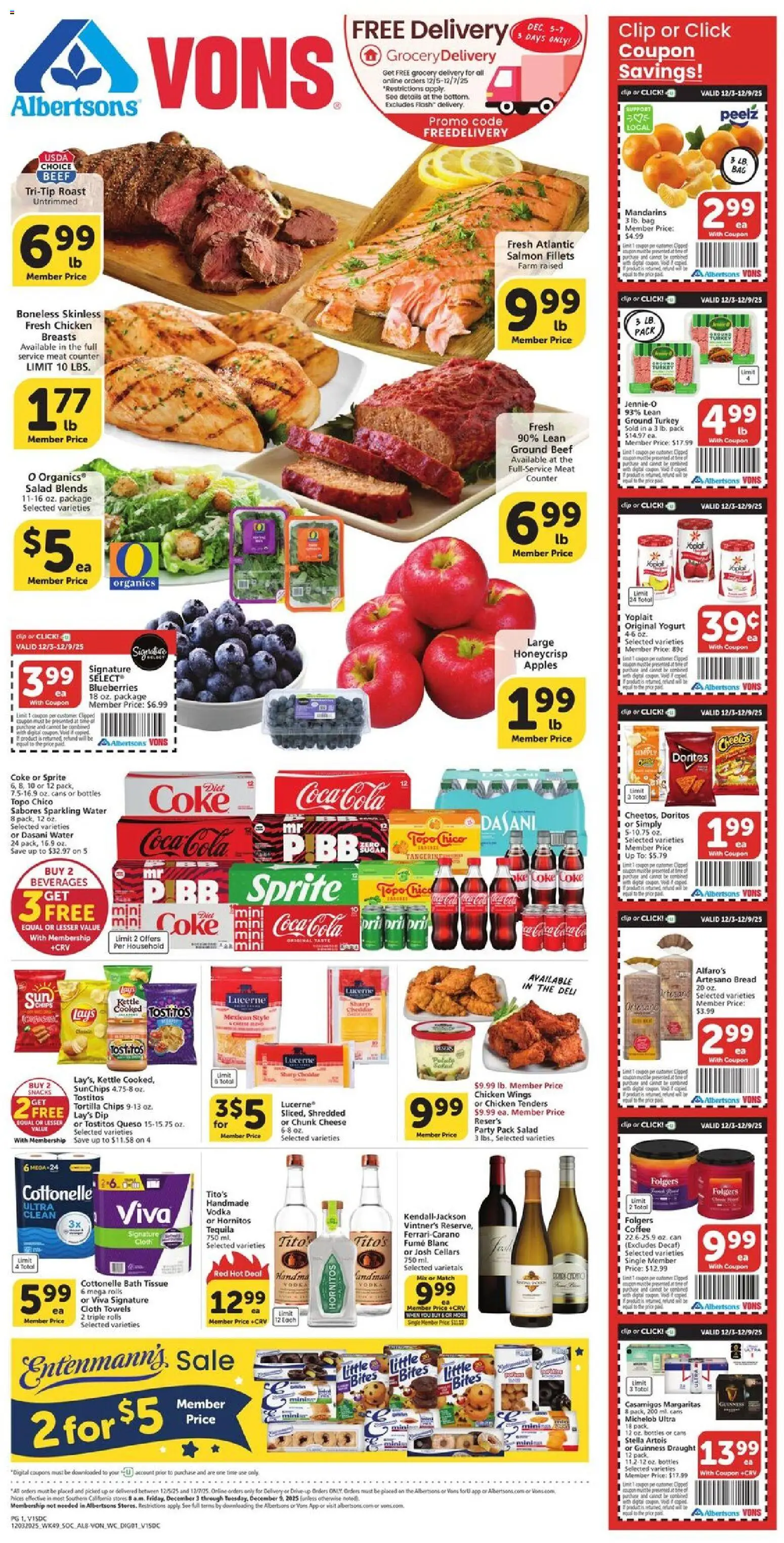 vons - Vons Weekly Ad - 12/03 - 12/09 2025
