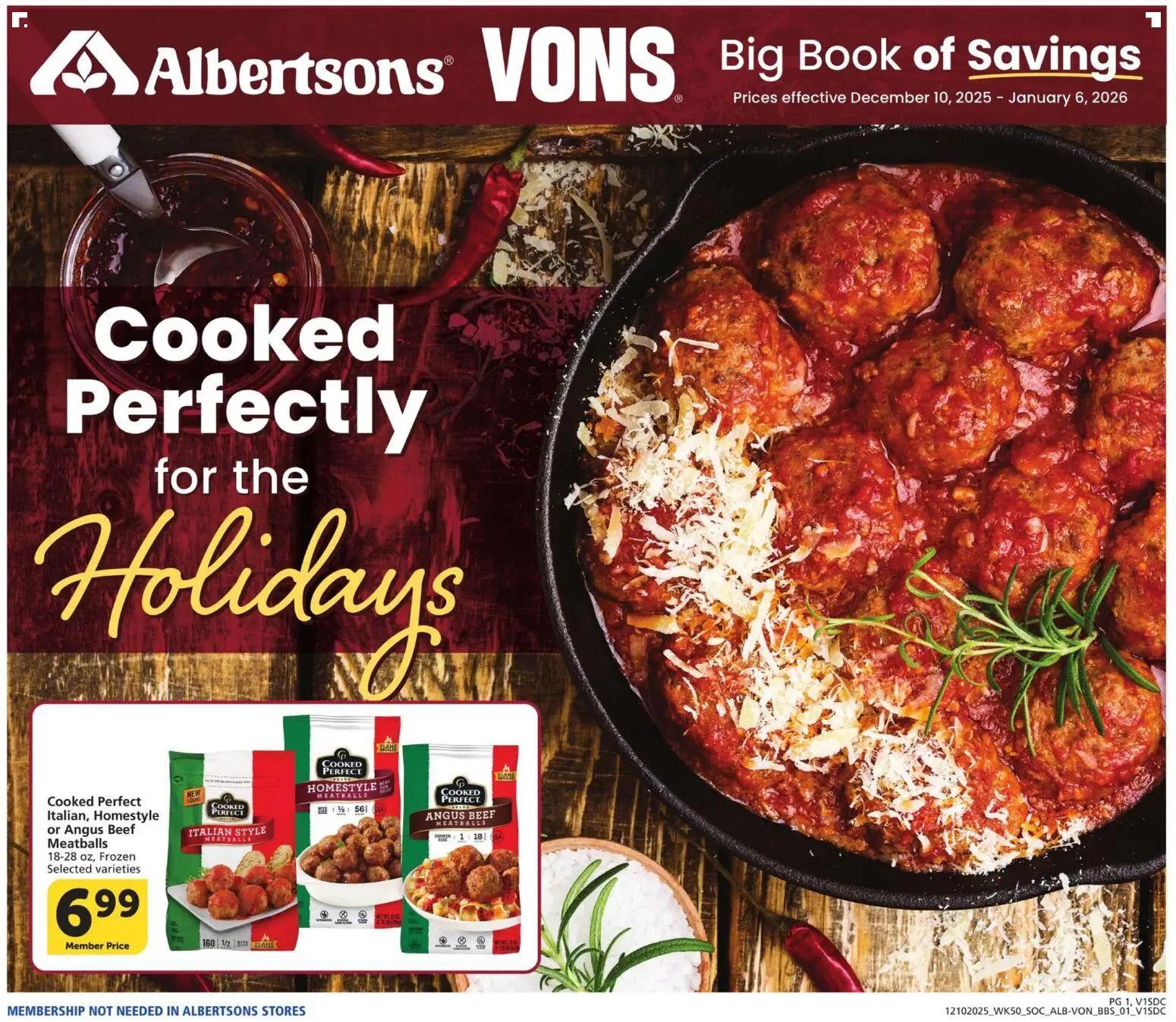 vons - Vons Big Book of Savings - 12/10/2025 - 01/06/2026 2025