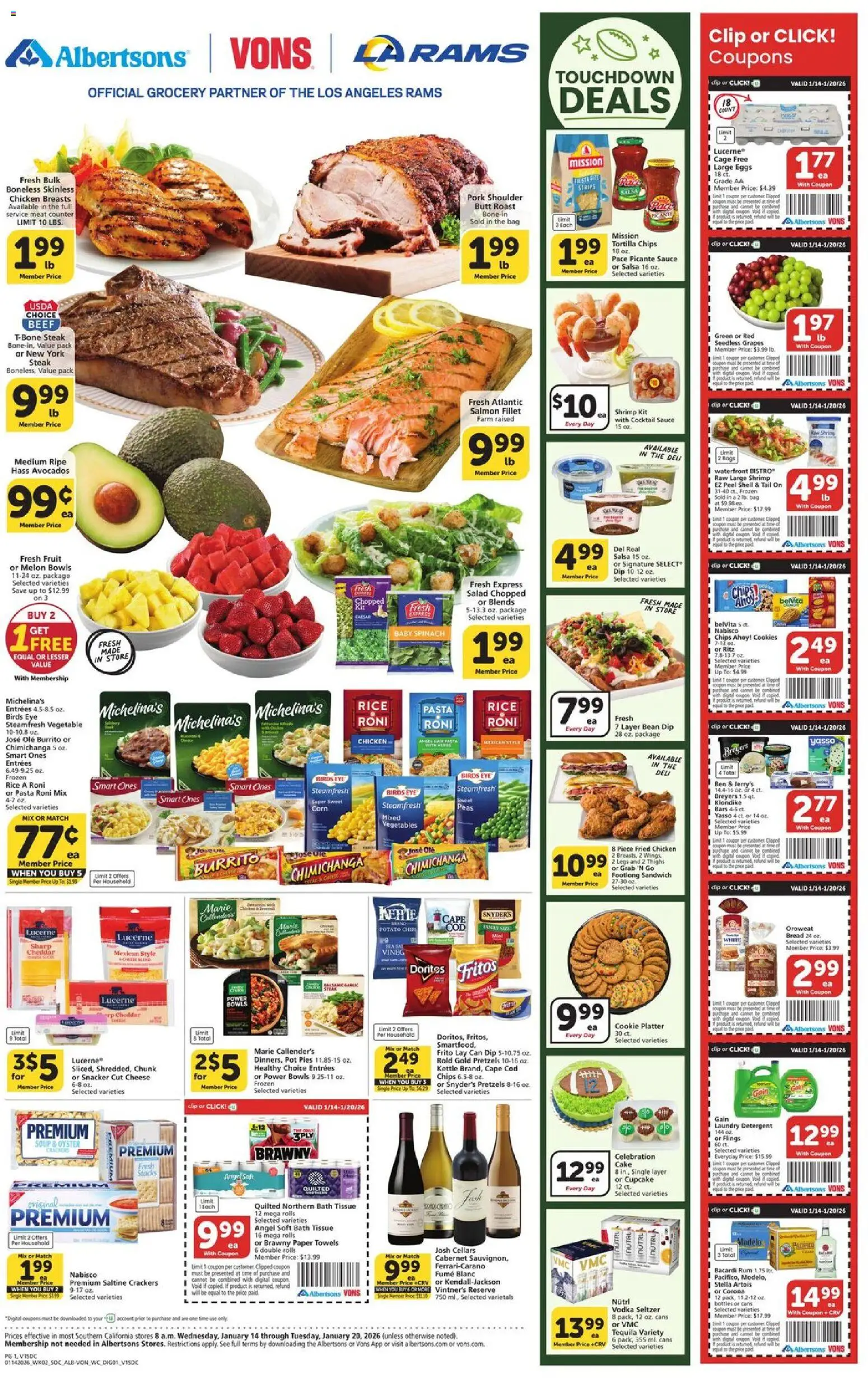 vons - Vons Weekly Ad - 01/14 - 01/20 2026
