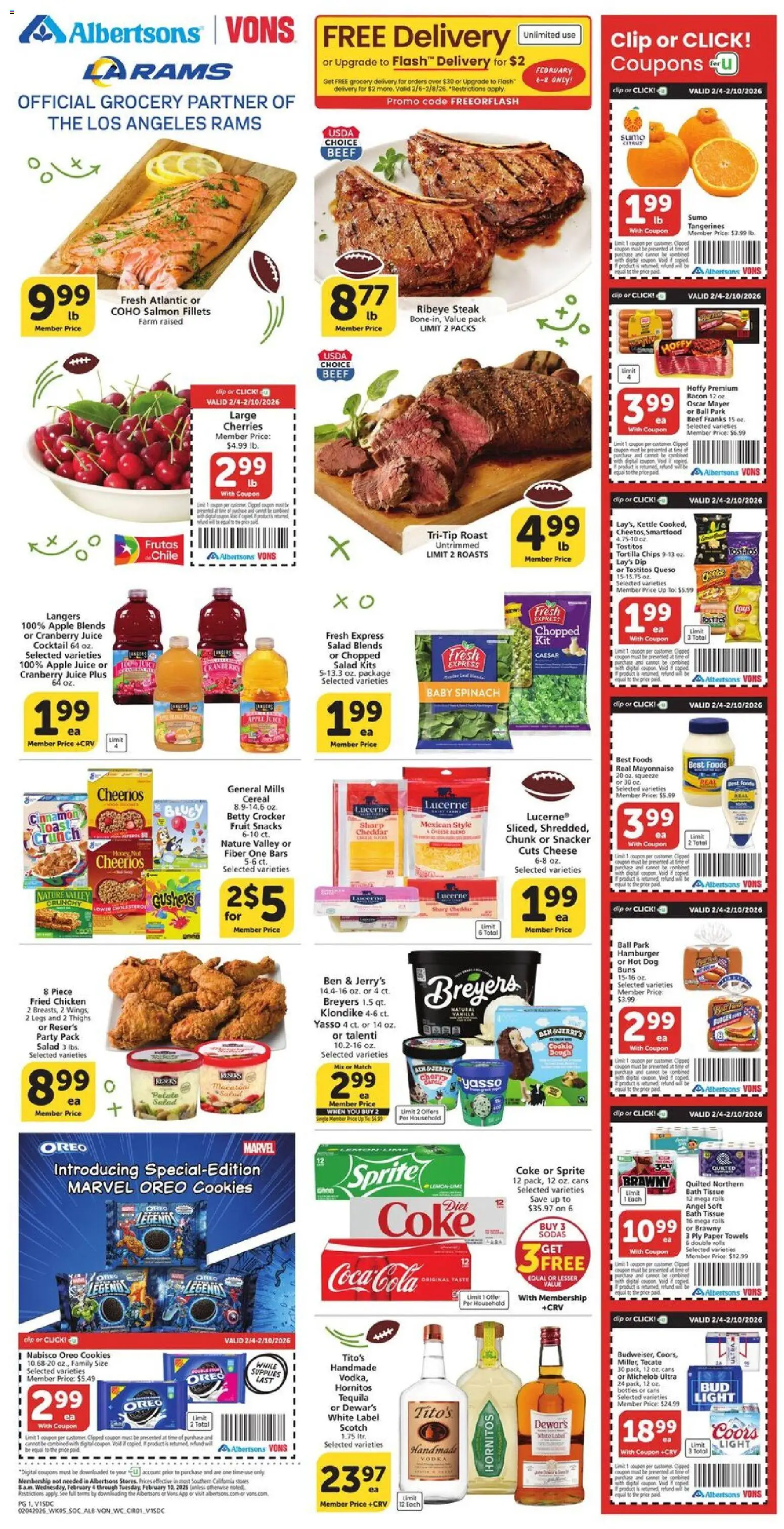 vons - Vons Weekly Ad - 02/04 - 02/10 2026
