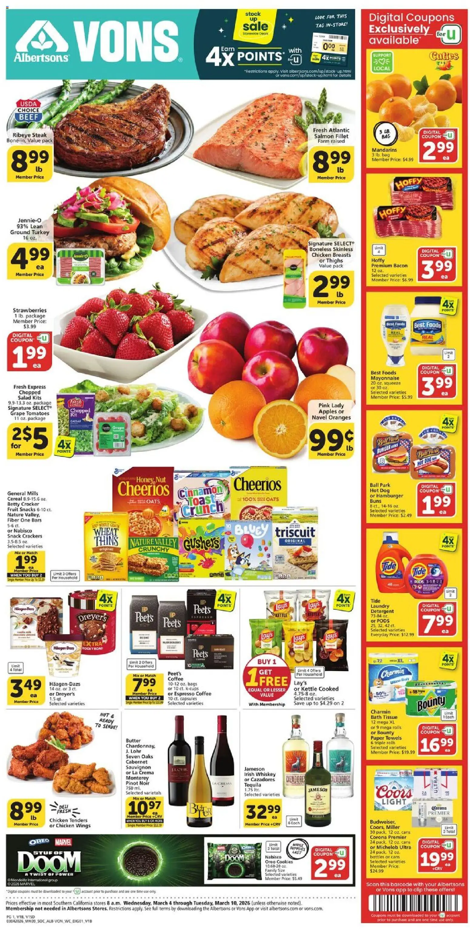 vons - Vons Weekly Ad - 03/04 - 03/10 2026