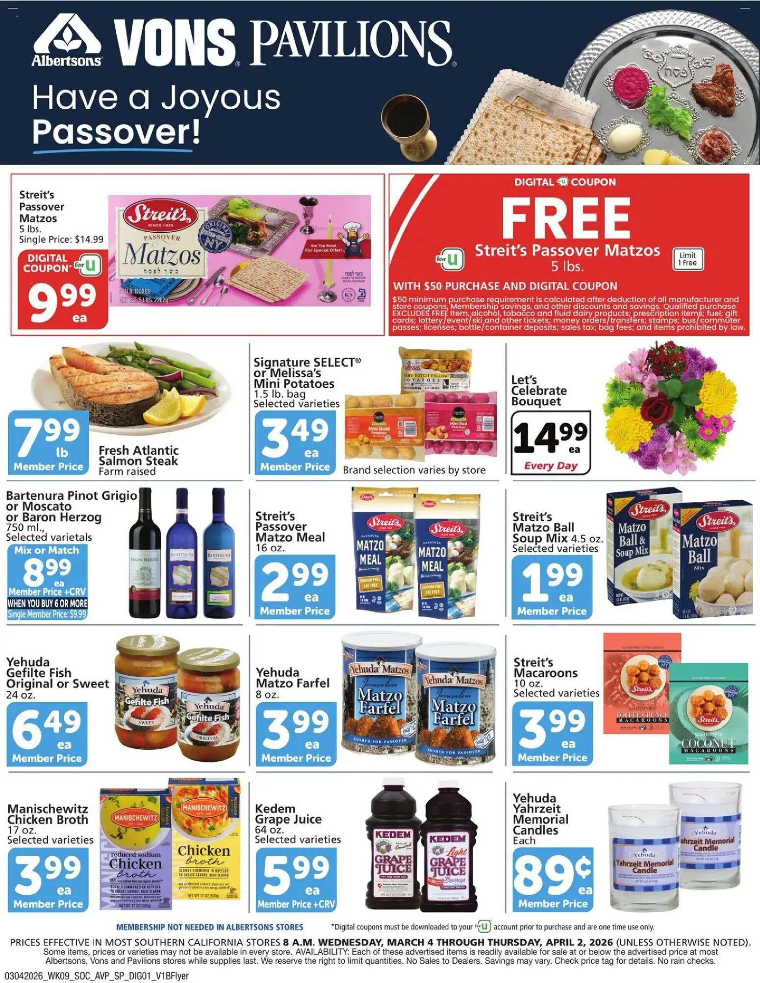 vons - Vons Specialty Publication - 03/04 - 04/02 2026