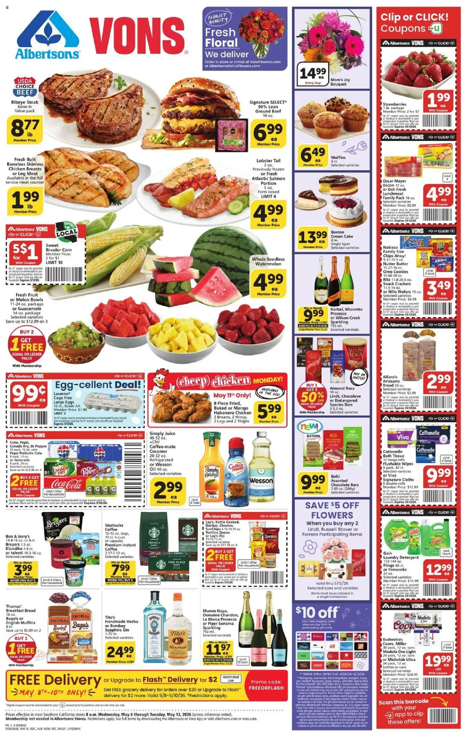 vons - Vons Weekly Ad - 05/06 - 05/12 2026