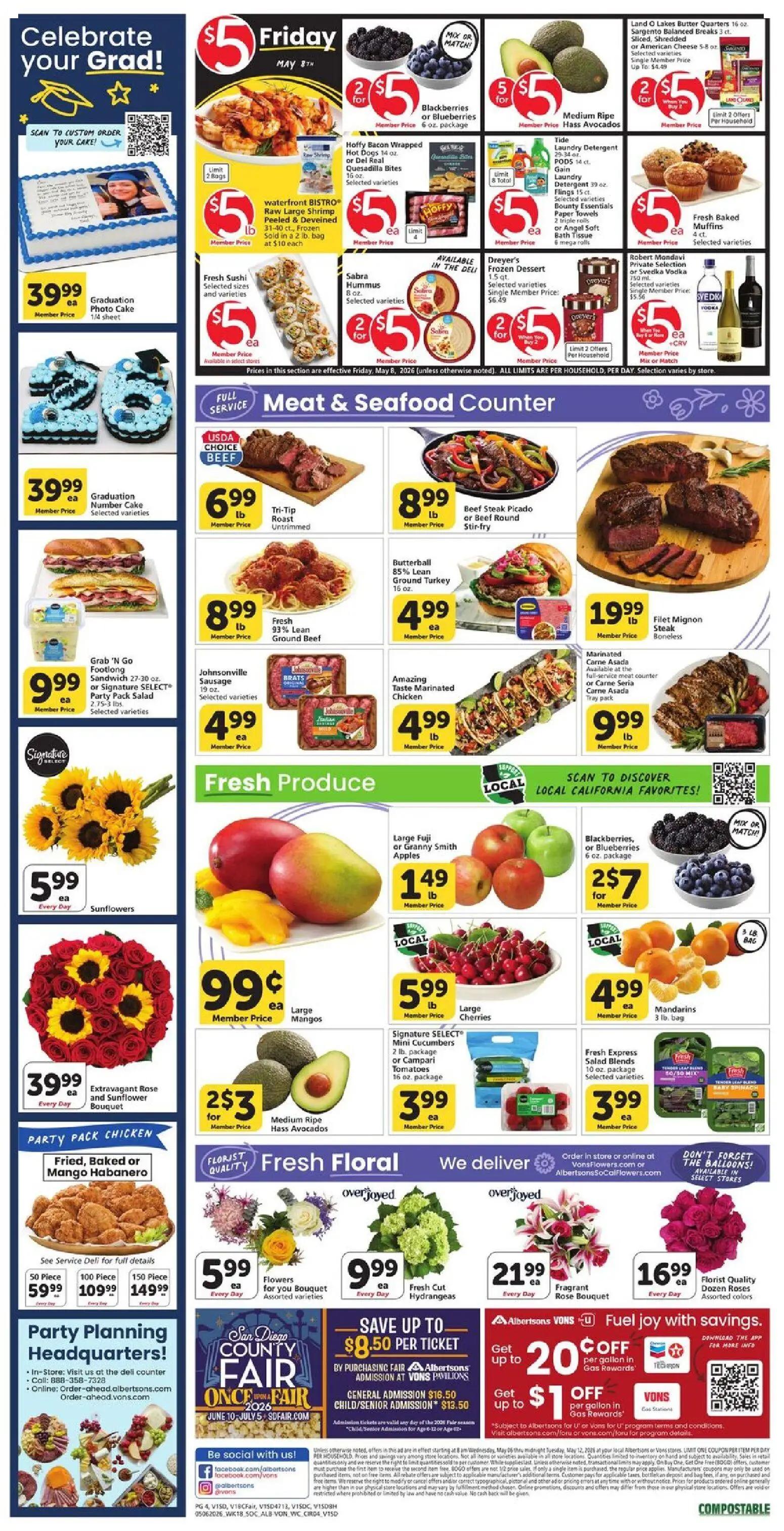 vons - Vons Weekly Ad - 05/06 - 05/12 2026 - page: 4