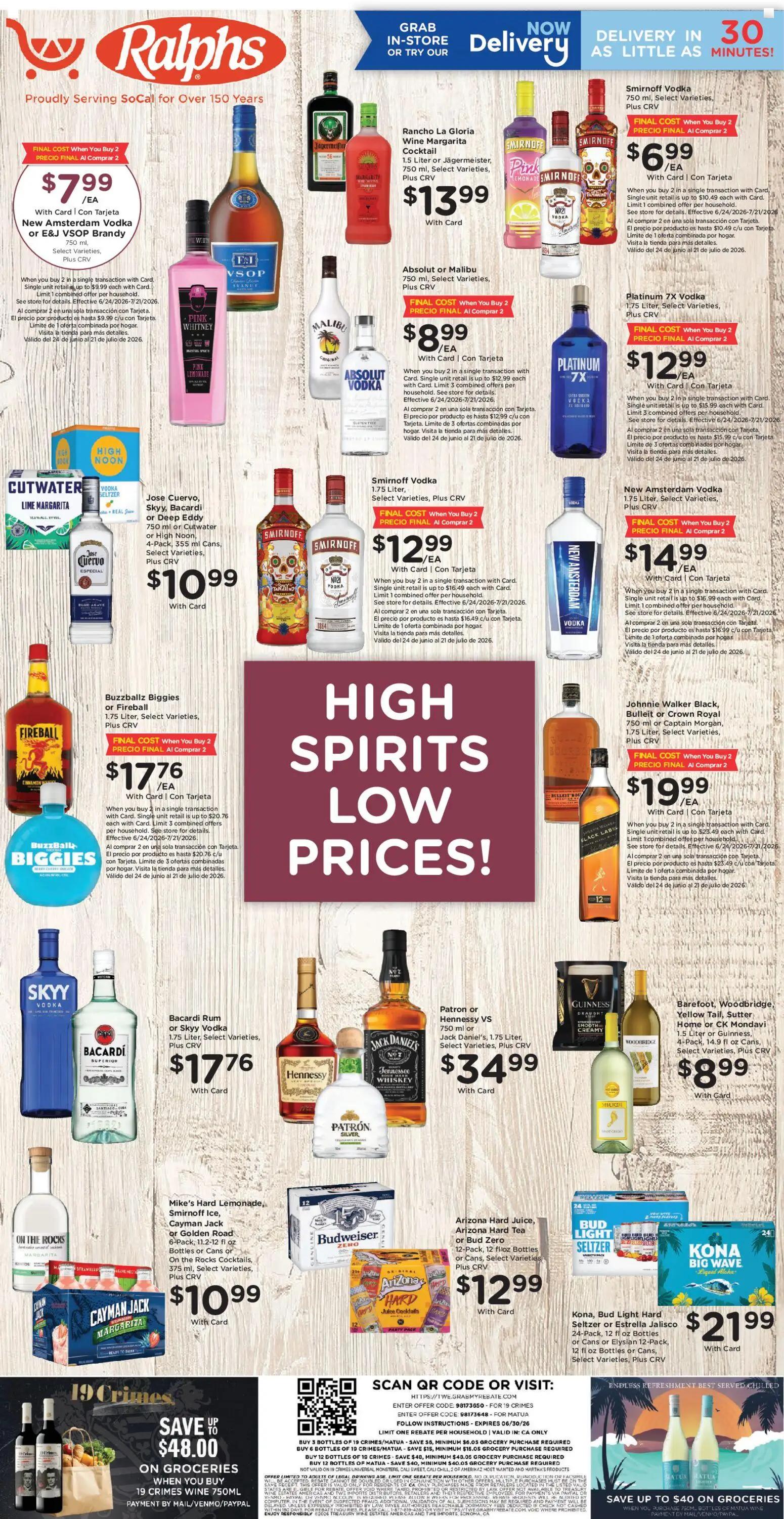 ralphs - Ralphs Adult Beverage - 06/24 - 06/30 2026