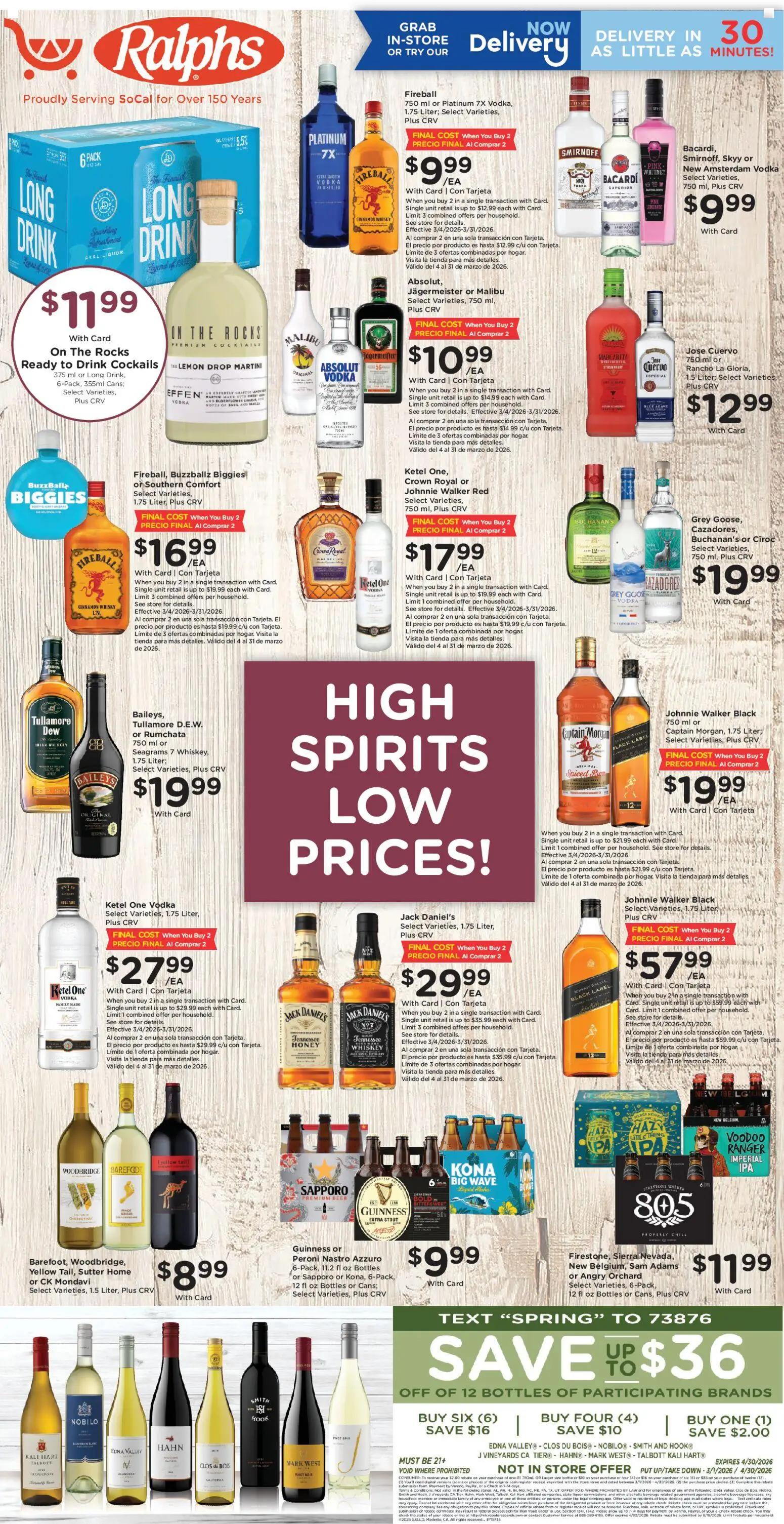 ralphs - Ralphs Adult Beverage - 03/04 - 03/10 2026