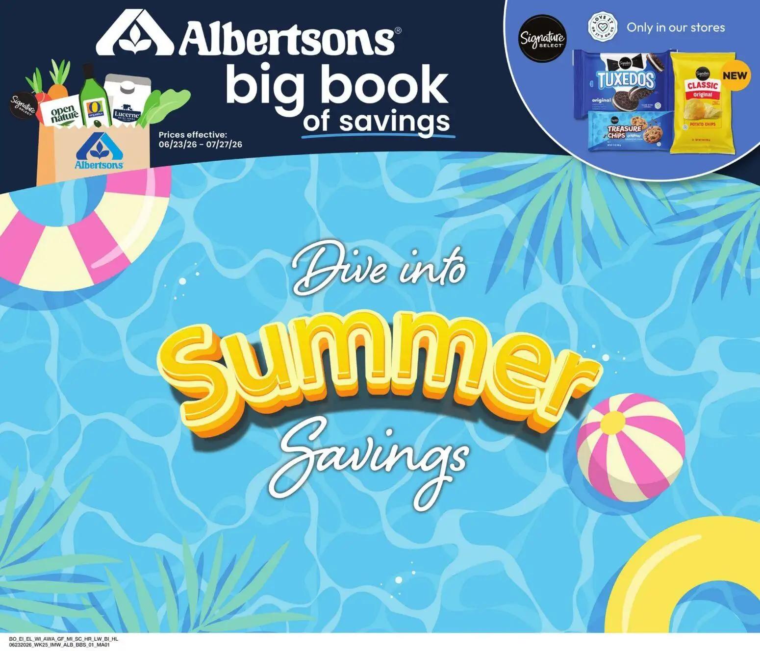 albertsons - Albertsons Big Book of Savings - 06/23 - 07/27 2026