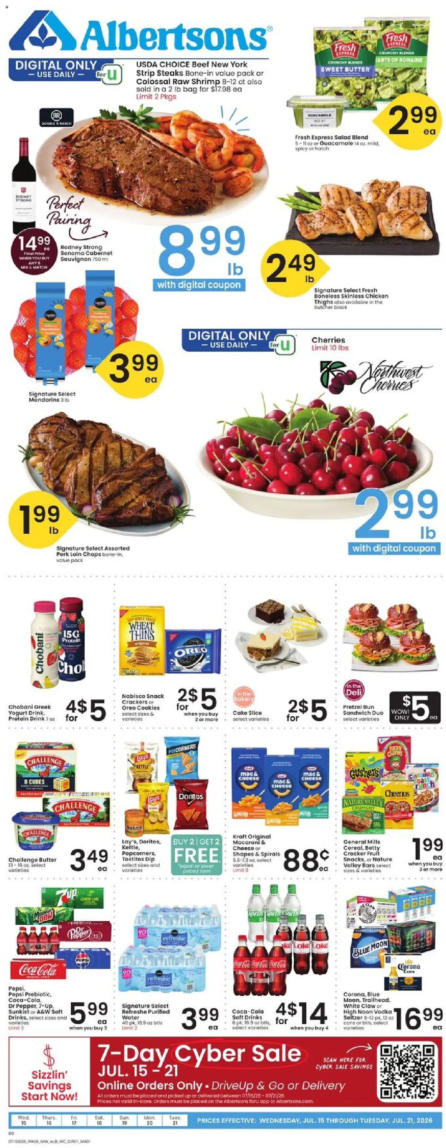 albertsons - Albertsons Weekly Ad - 07/15 - 07/21 2026