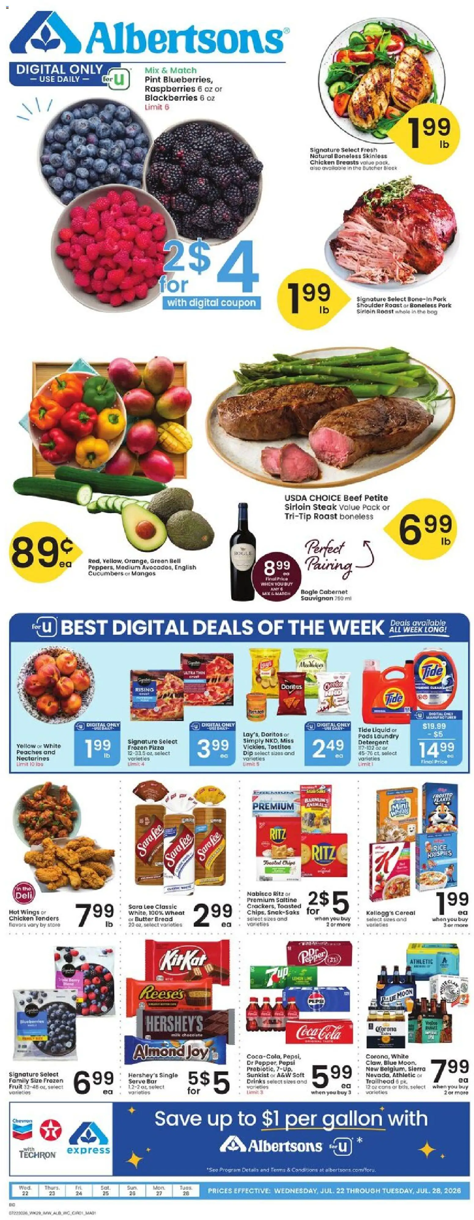 albertsons - Albertsons Weekly Ad - 07/22 - 07/28 2026 - page: 1