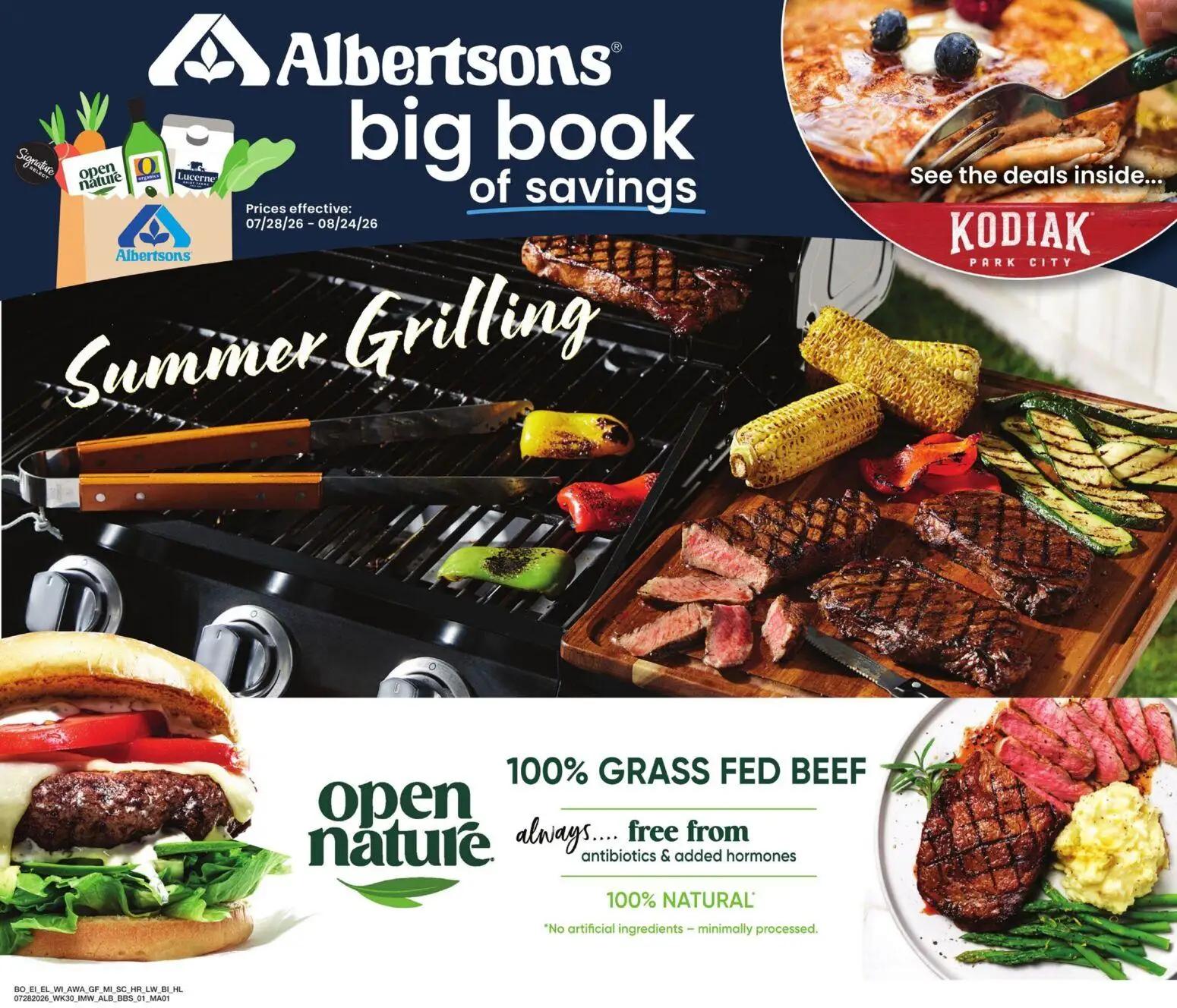 albertsons - Albertsons Big Book of Savings - 07/28 - 08/24 2026