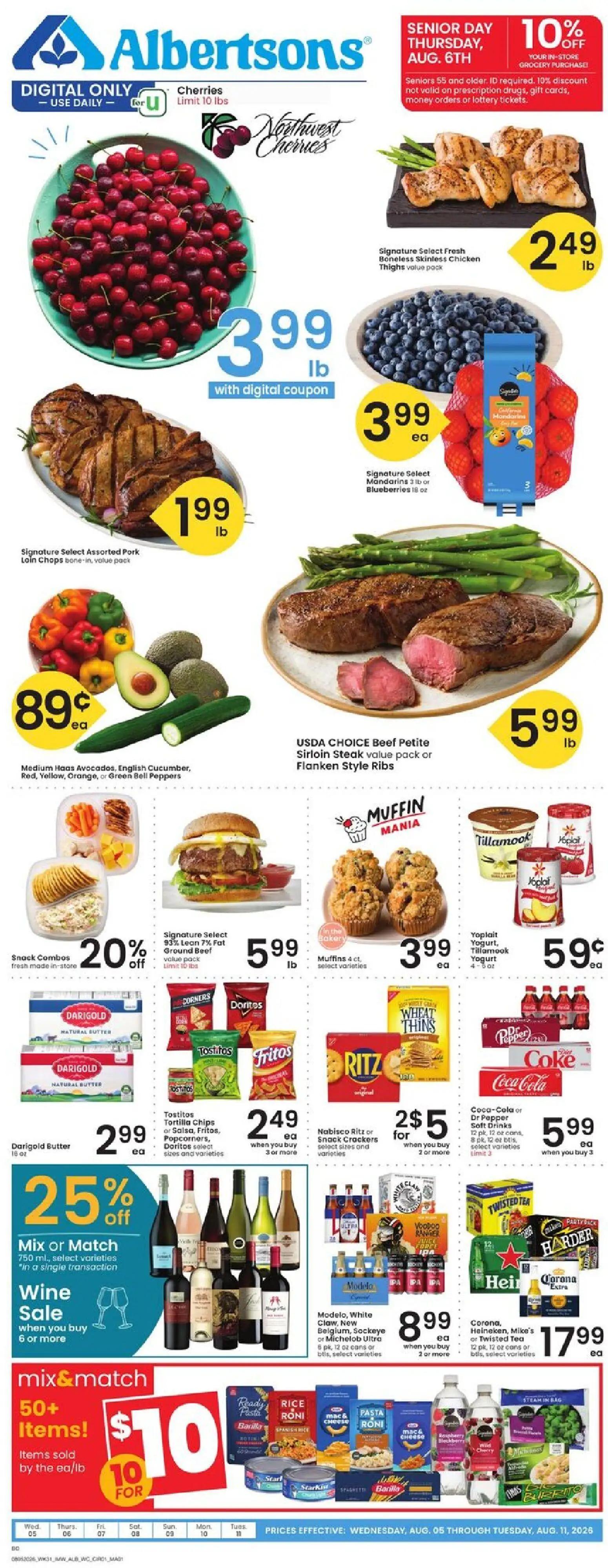 albertsons - Albertsons Weekly Ad - 08/05 - 08/11 2026
