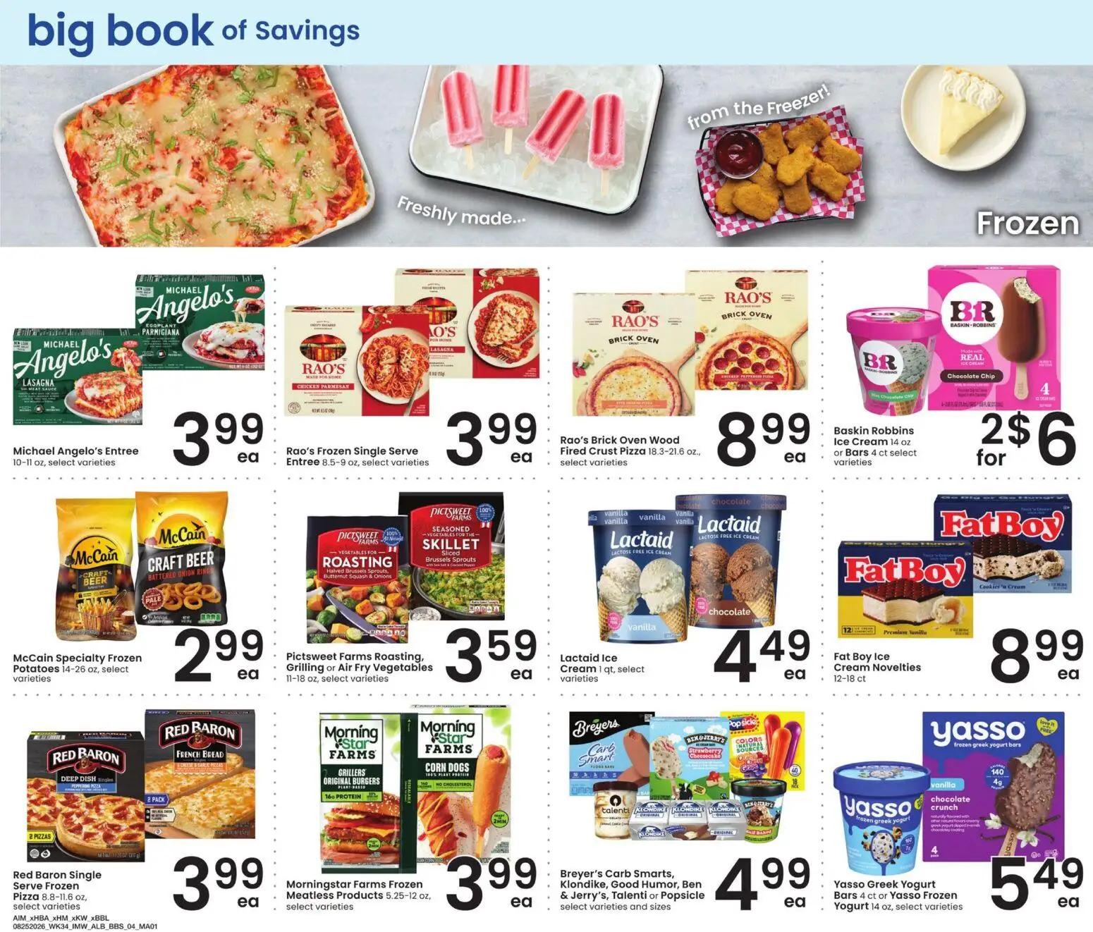 albertsons - Albertsons Big Book of Savings - 08/25 - 09/28 2026 - page: 4