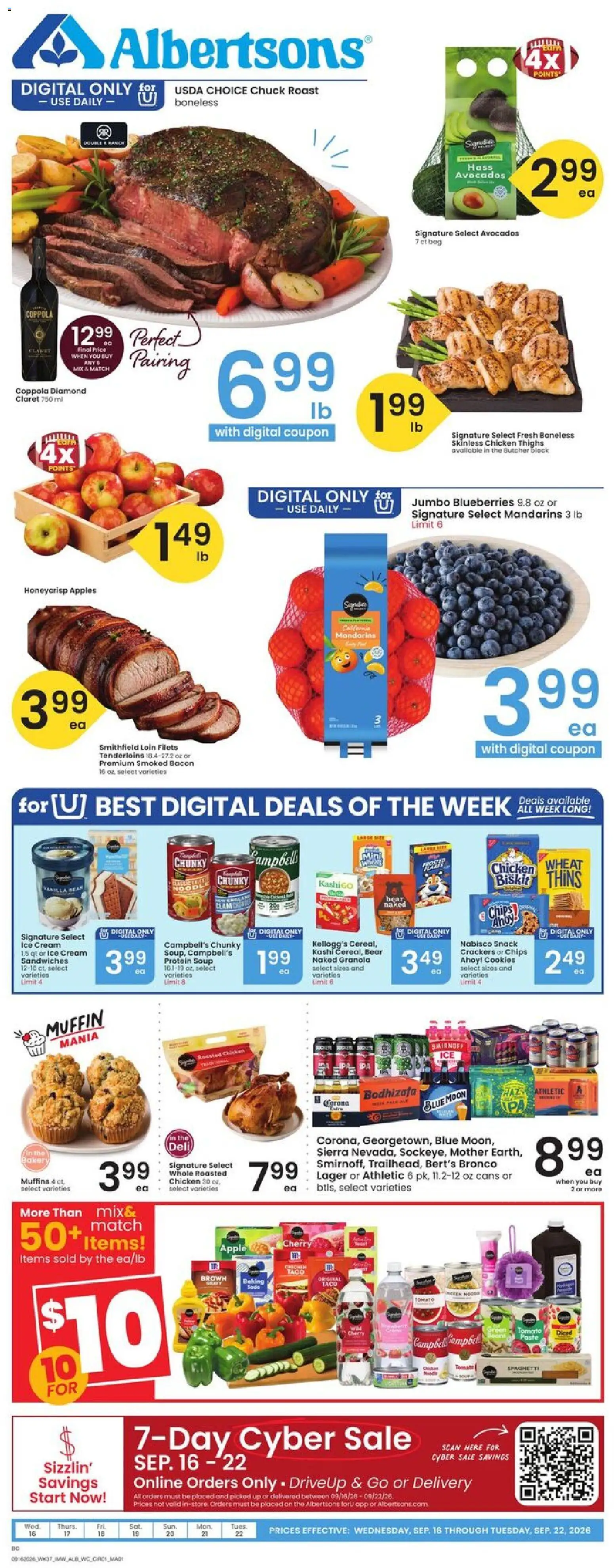 albertsons - Albertsons Weekly Ad - 09/16 - 09/22 2026 - page: 1