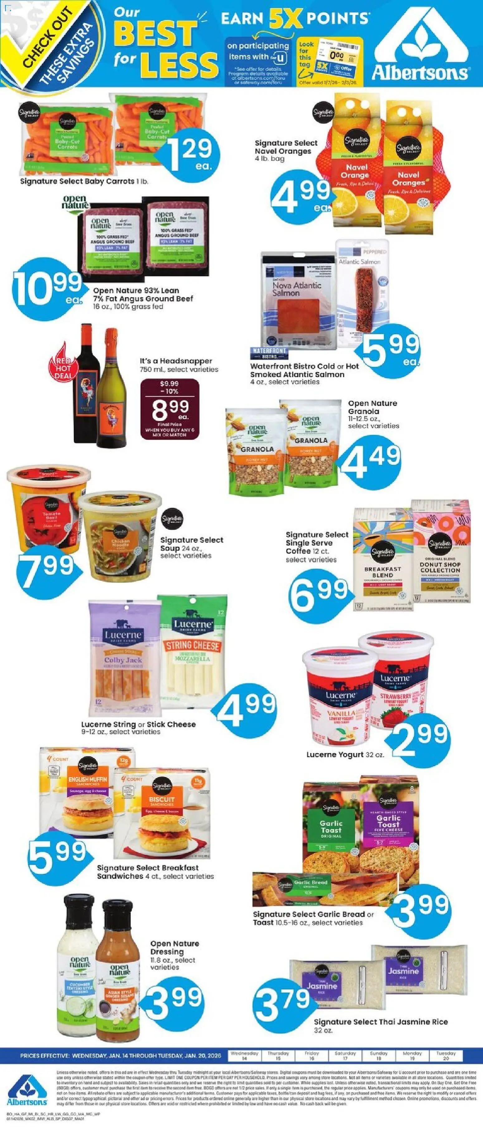 albertsons - Albertsons Specialty Publication - 01/14 - 01/20 2026