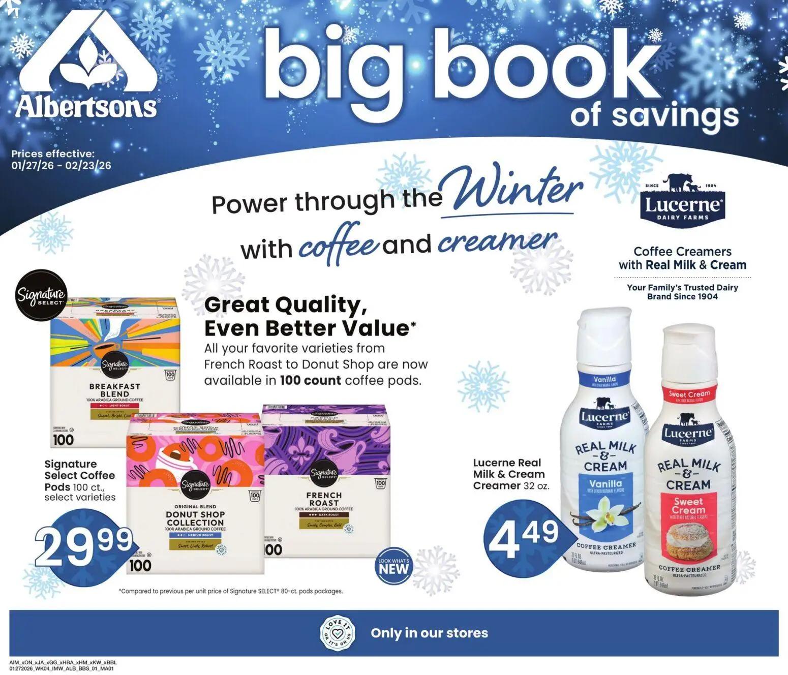 albertsons - Albertsons Big Book of Savings - 01/27 - 02/23 2026
