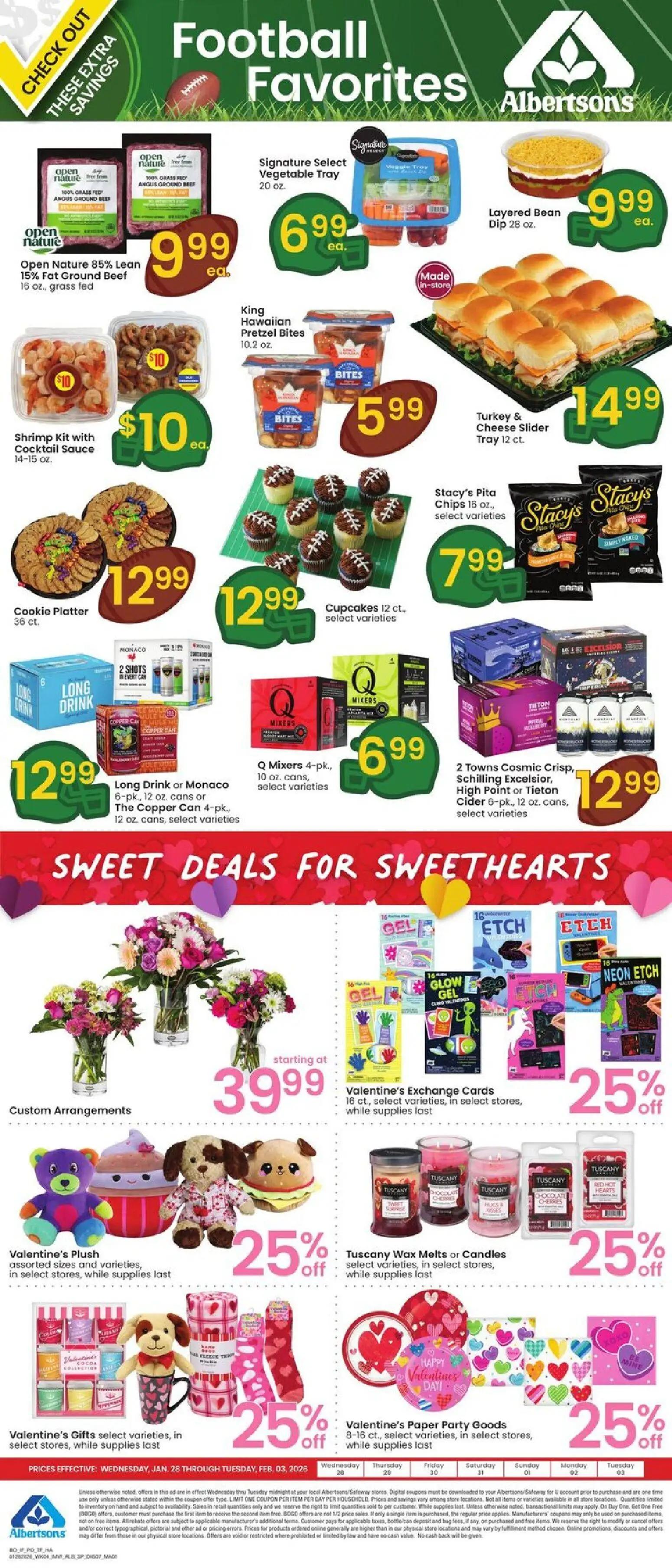 albertsons - Albertsons Specialty Publication - 01/28 - 02/03 2026
