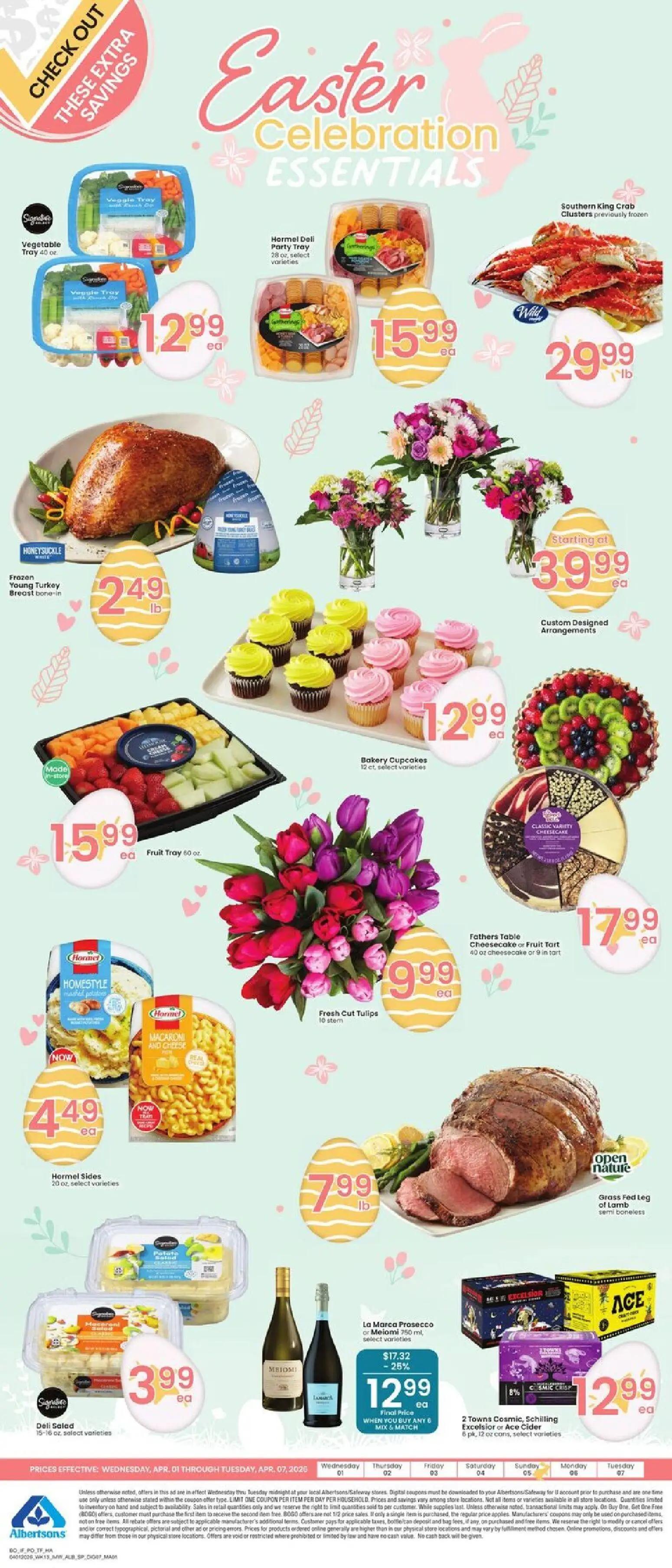 albertsons - Albertsons Specialty Publication - 04/01 - 04/07 2026