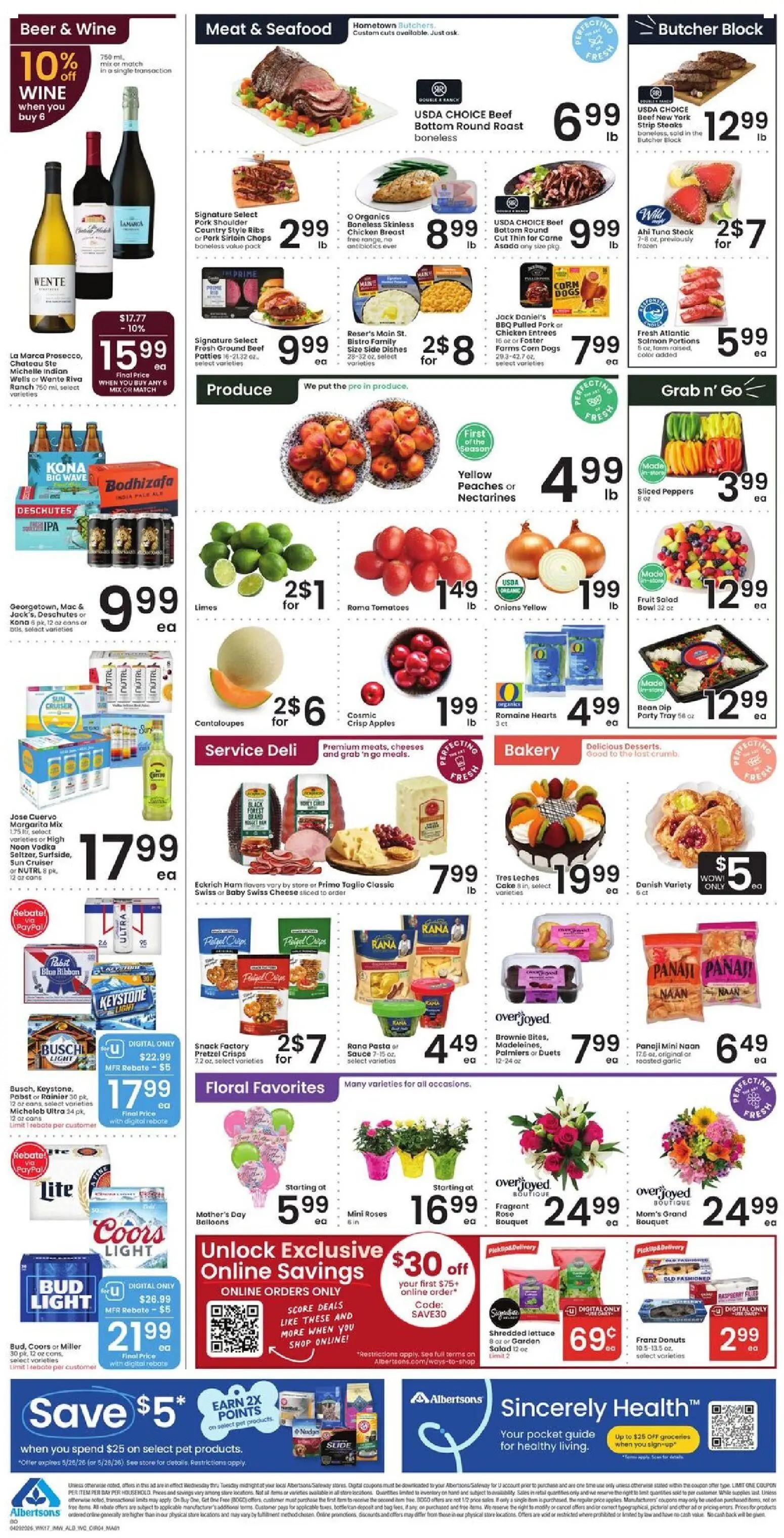 albertsons - Albertsons Weekly Ad - 04/29 - 05/05 2026 - page: 4