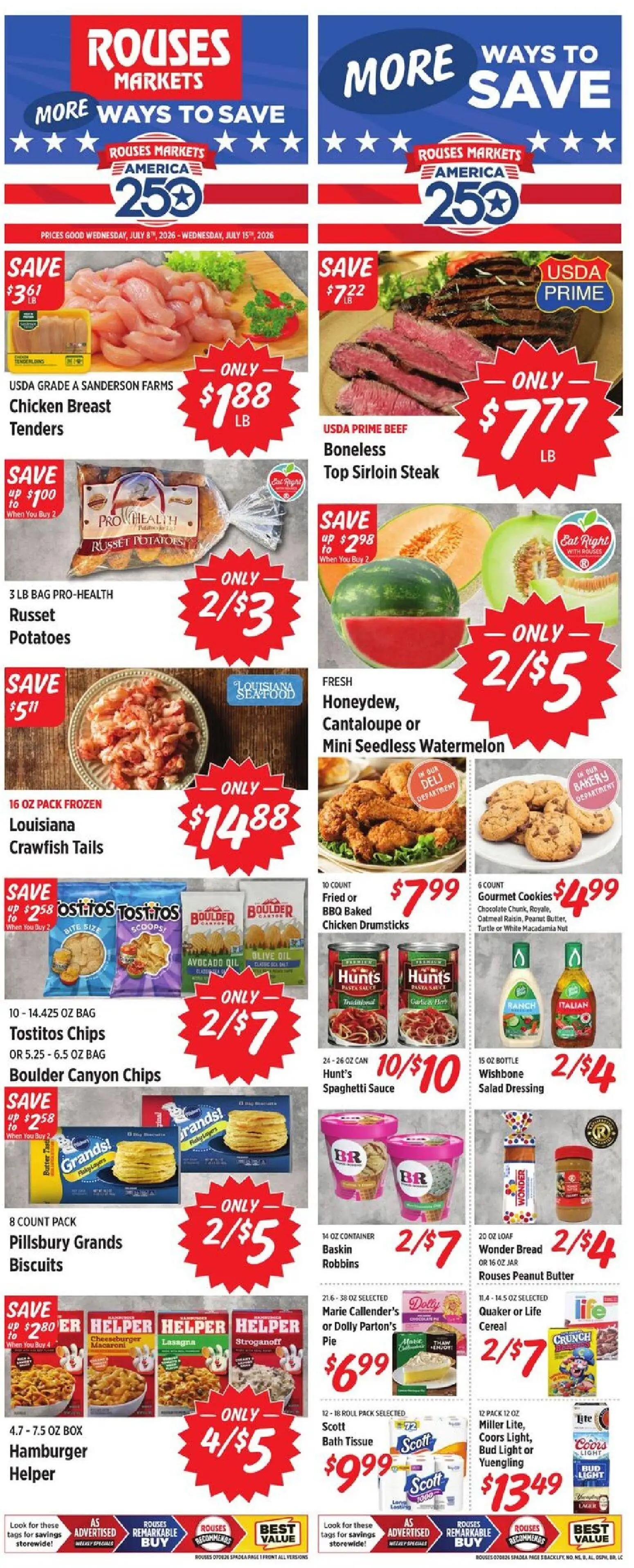 rouses - Rouses Weekly Ad - 07/08 - 07/15 2026